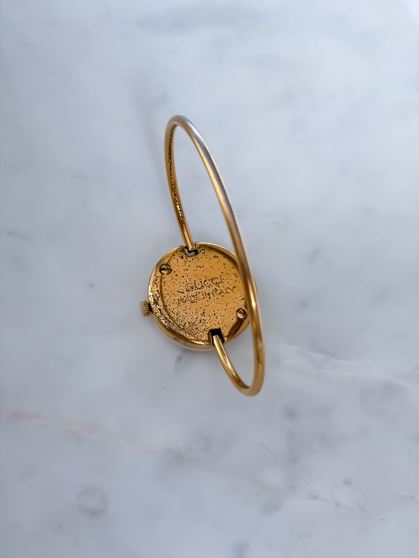 Gucci Vintage Watch Bangle 4 Bezels Set