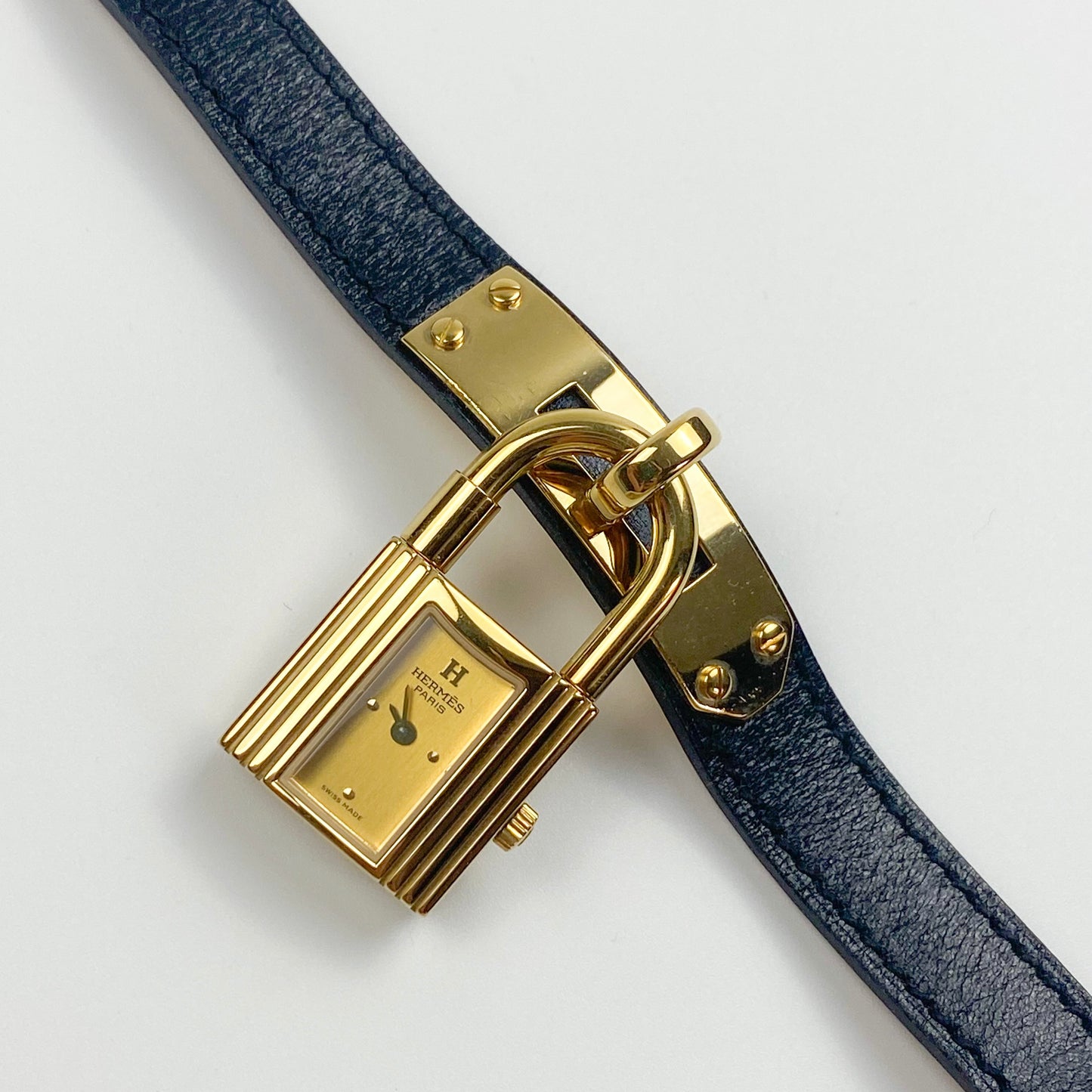Hermes Kelly Padlock Black