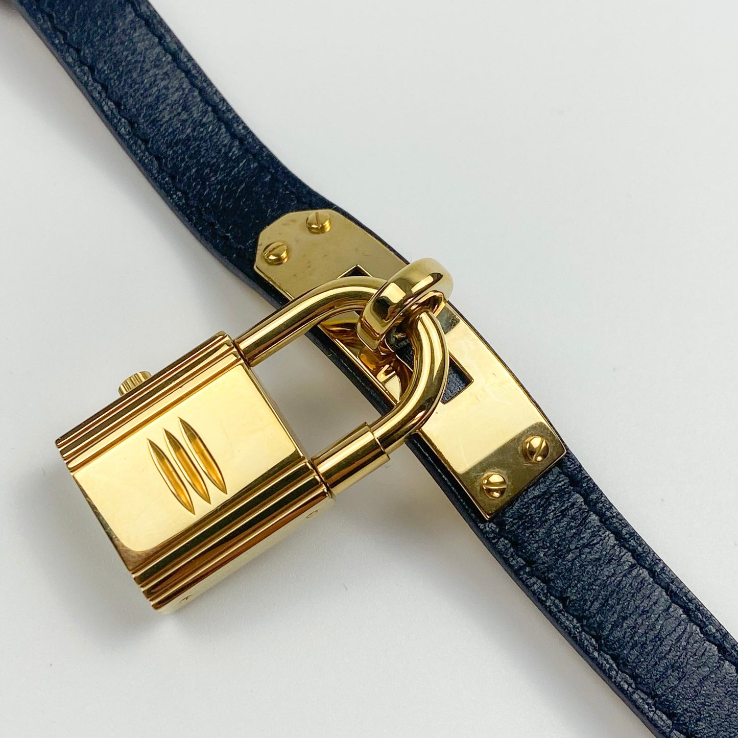 Hermes Kelly Padlock Black