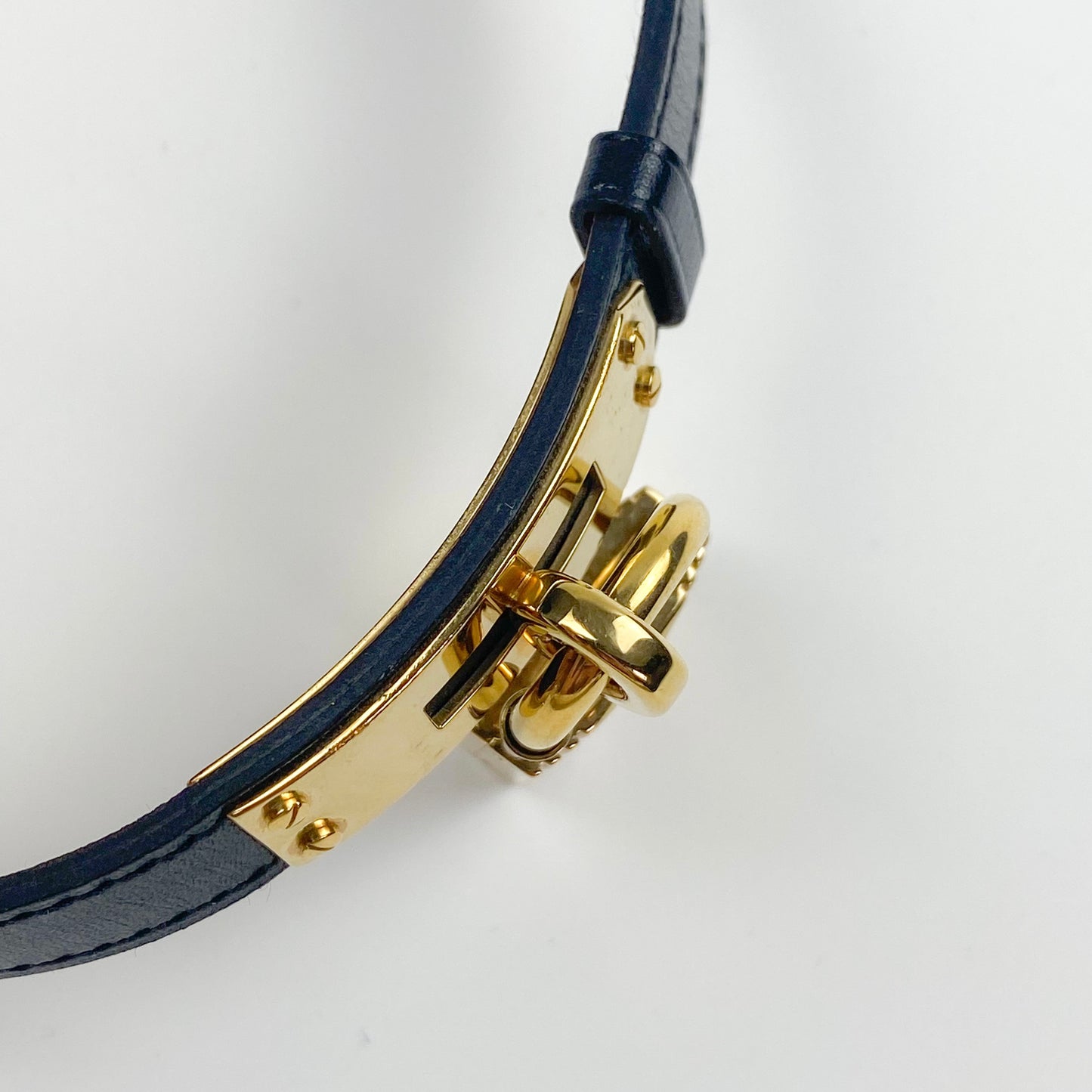 Hermes Kelly Padlock Black