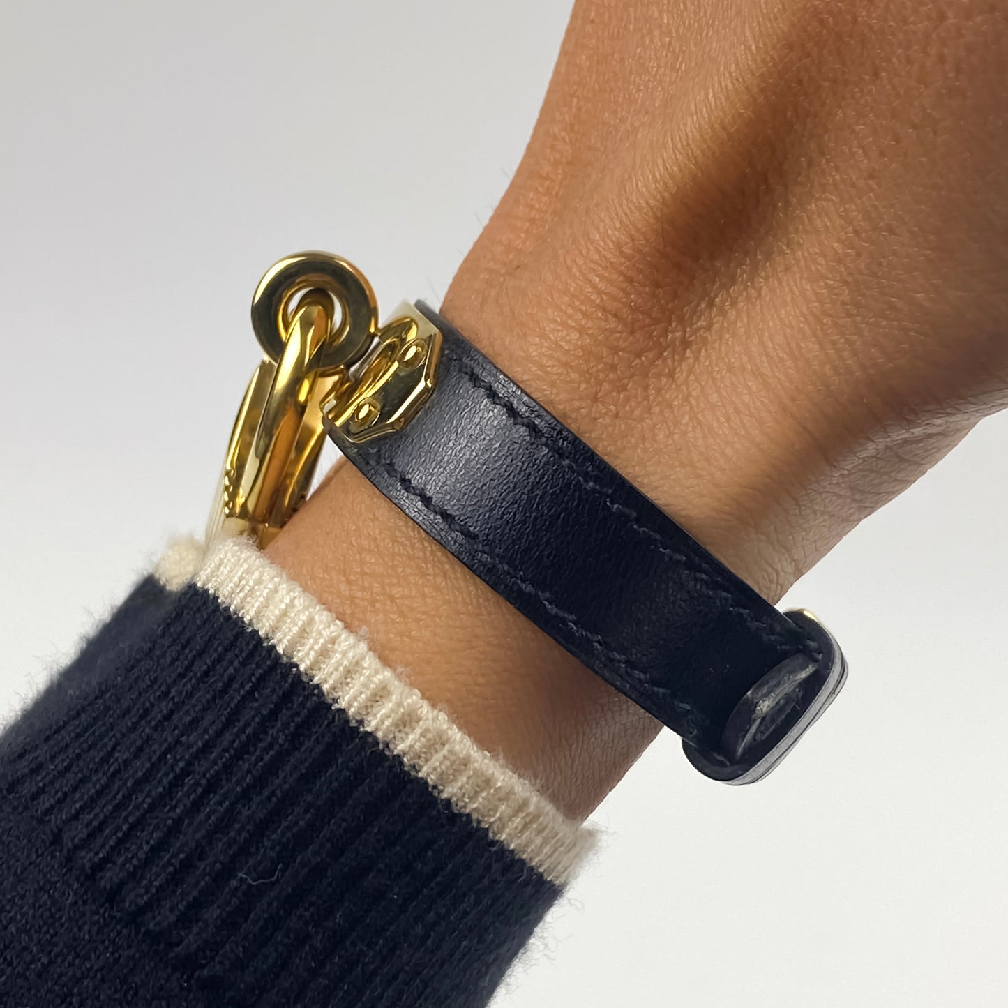 Hermes Kelly Padlock Black