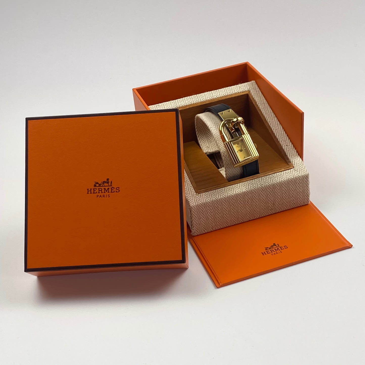 Hermes Kelly Padlock Black