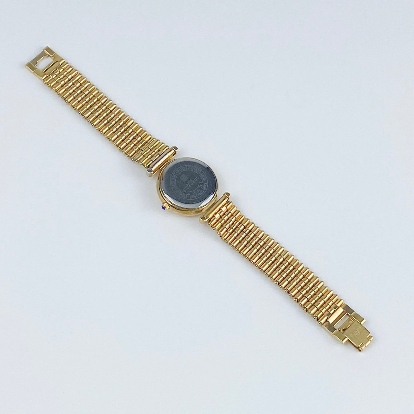 Givenchy 90s Gold Plated Round Watch