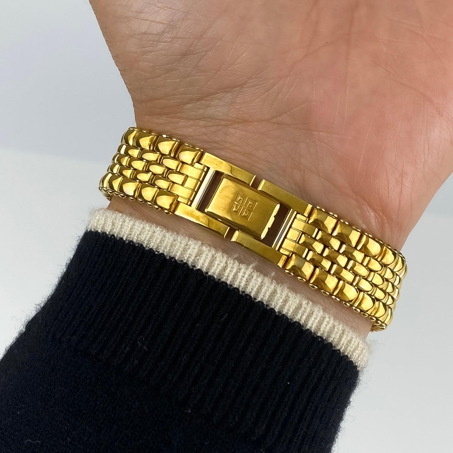 Givenchy 90s Gold Plated Round Watch