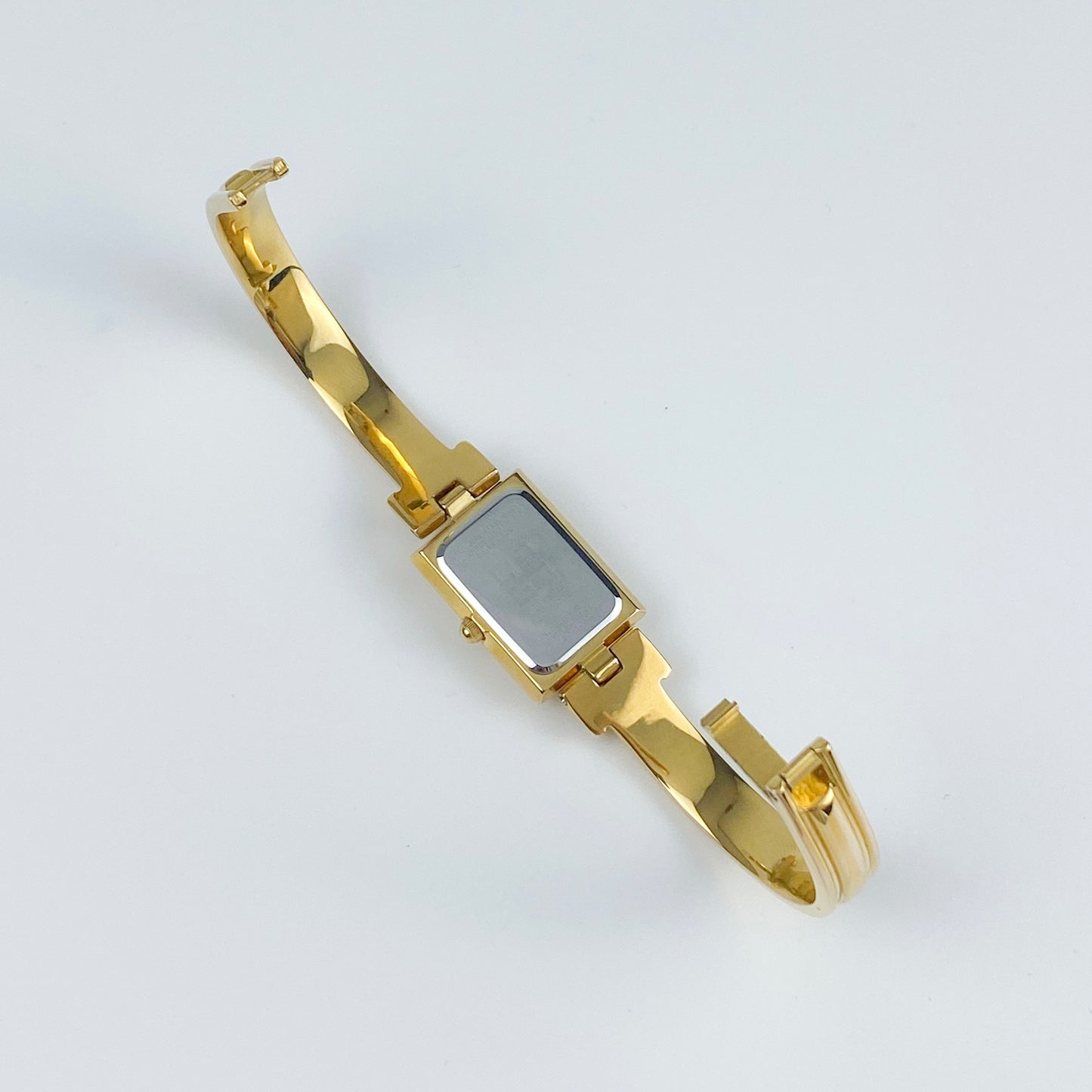 Givenchy 90s Diamonds Gold Plated Bangle Watch