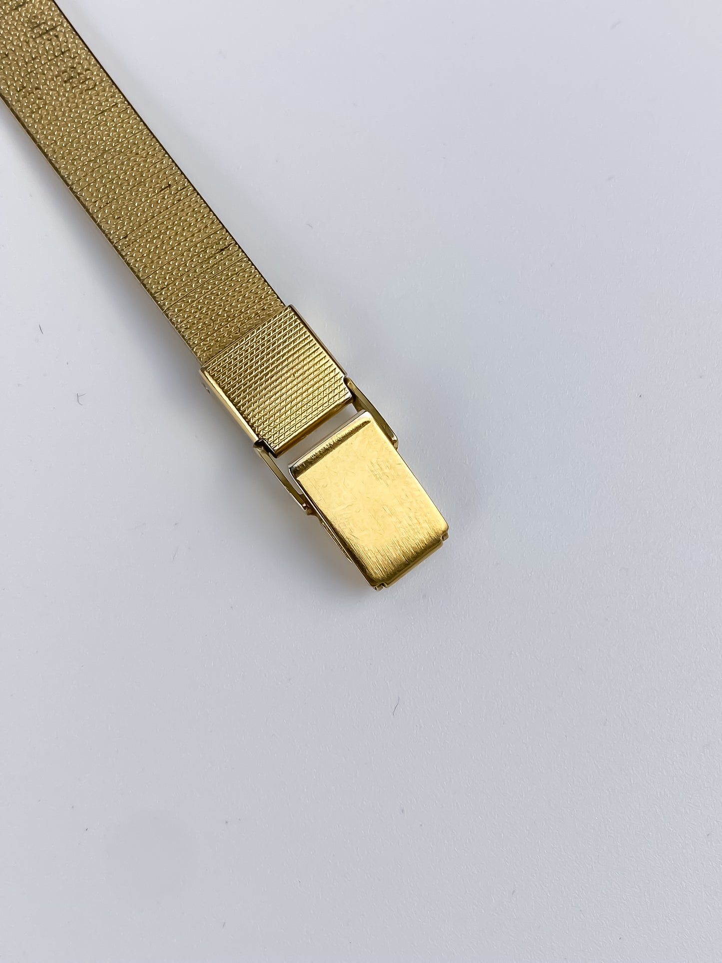 Seiko Vintage Watch Gold Milanese Mesh