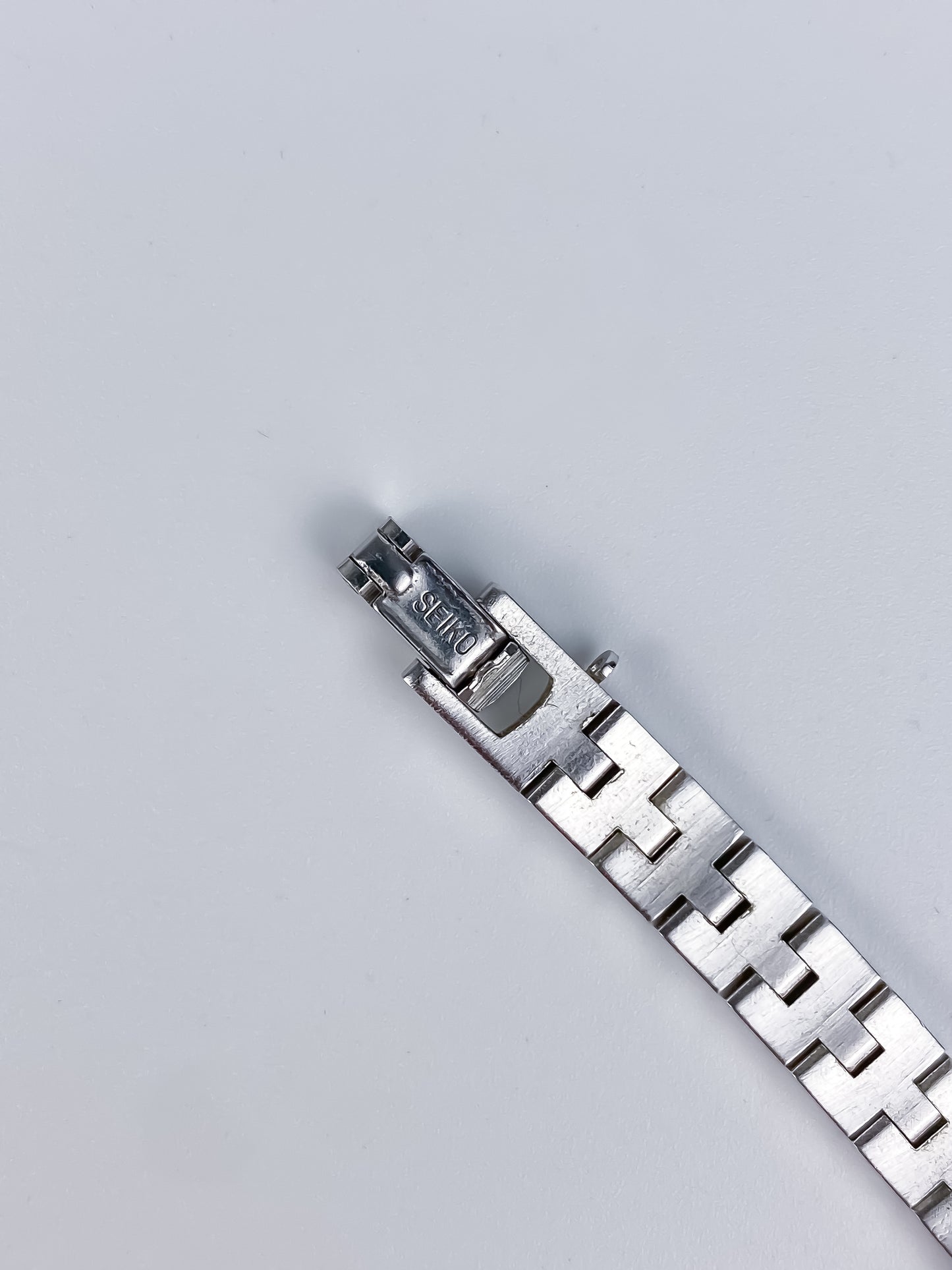 Seiko Vintage Silver Frosted Manual Wind Watch
