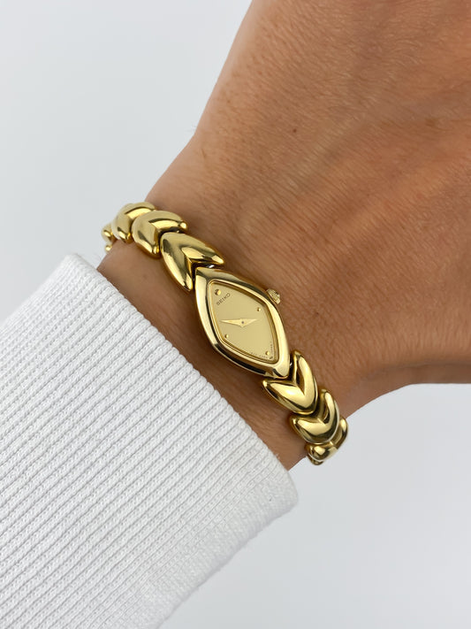 Seiko Vintage Gold Braid