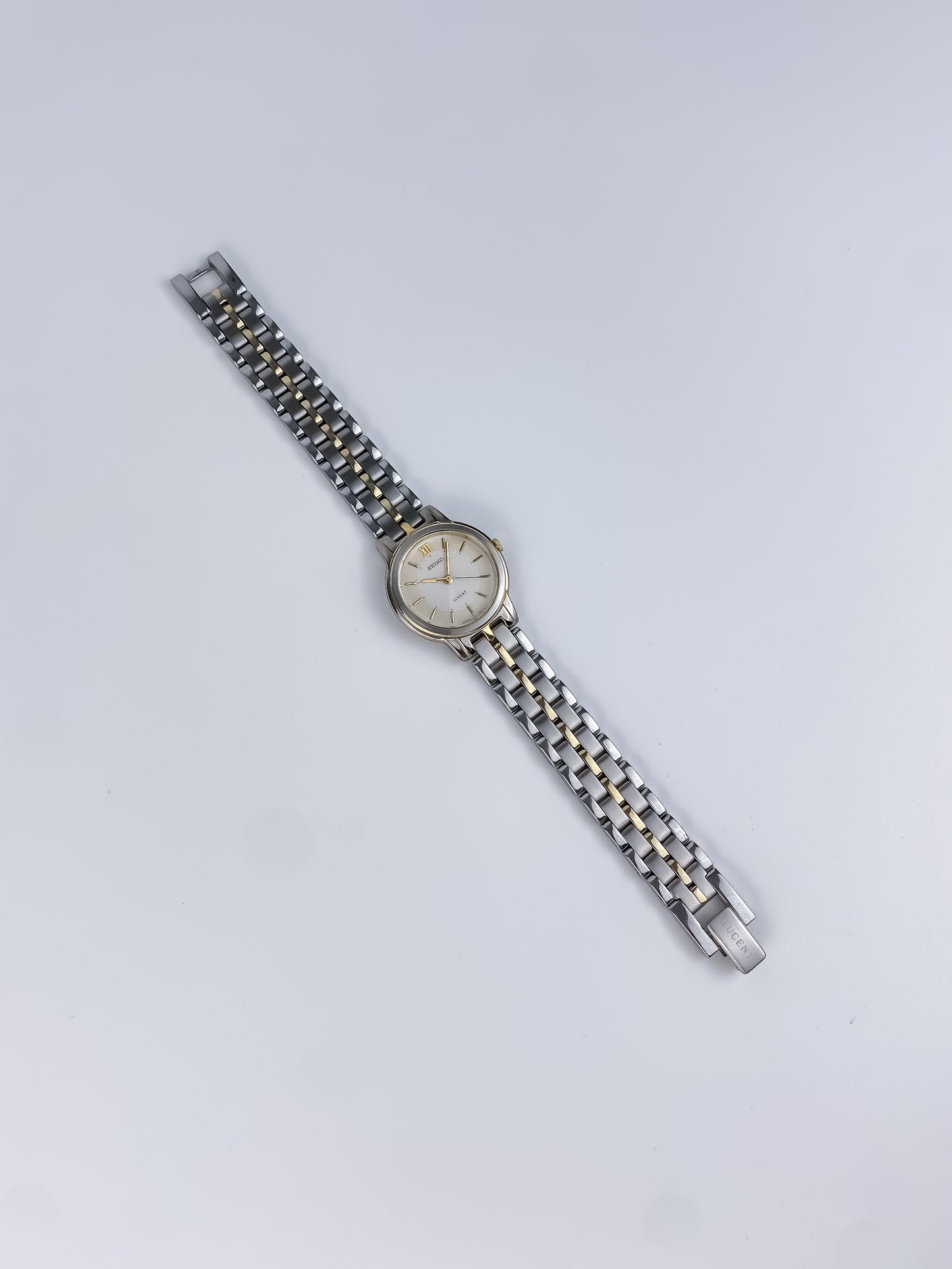 Seiko Vintage Watch Lucent Duo Tone