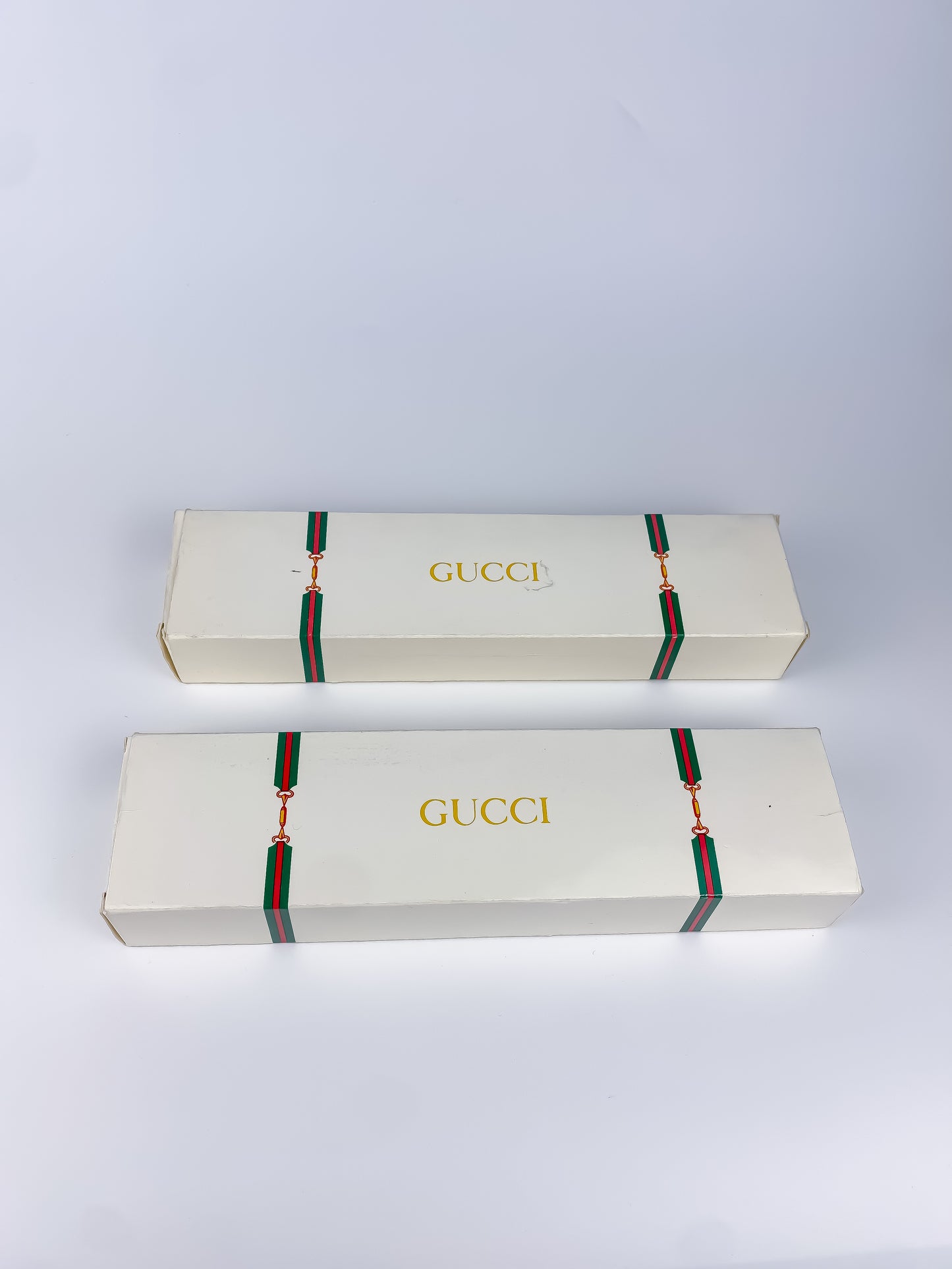 Gucci Duo Tone Pair Vintage Watches 1990 with Box and Papers