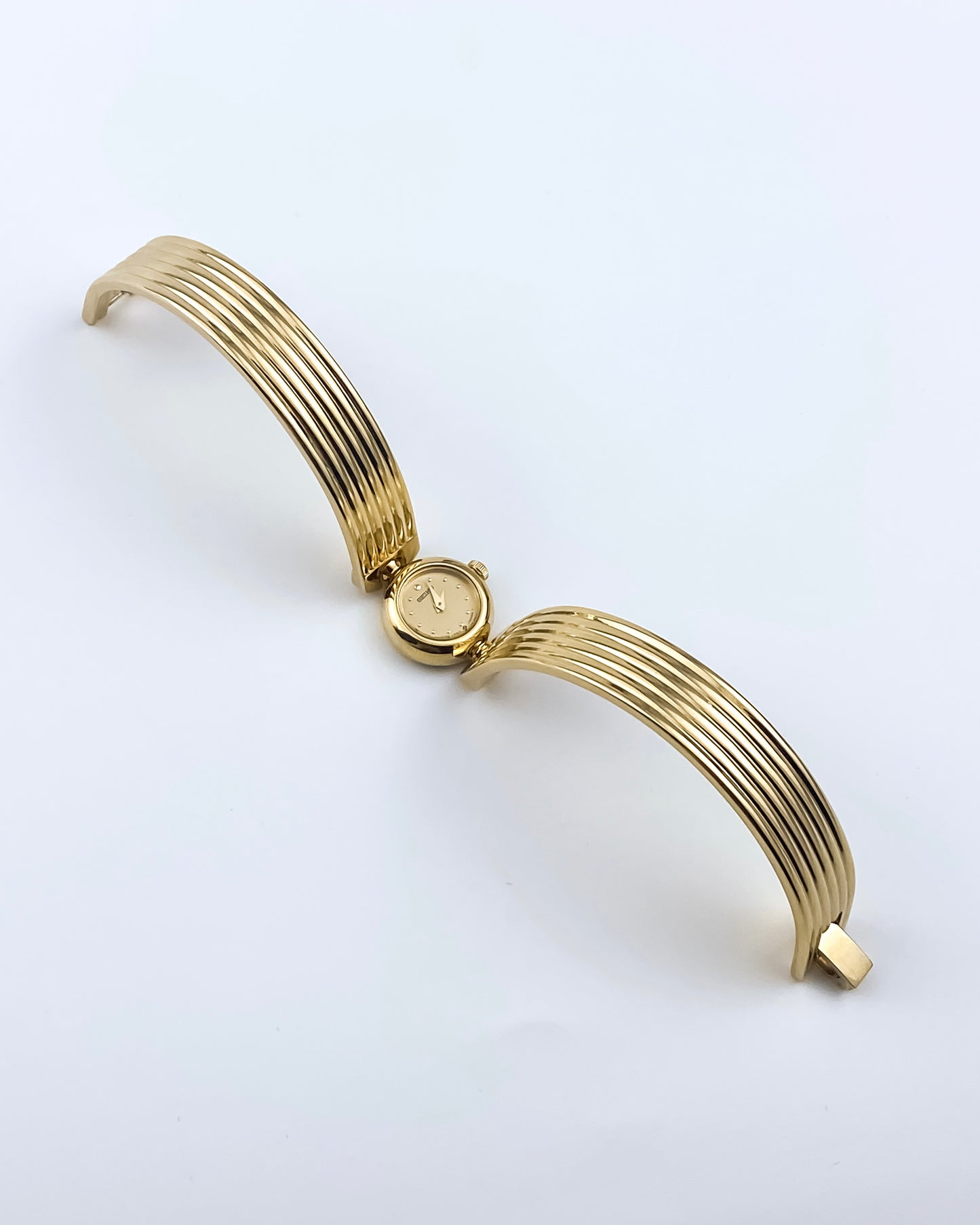 Seiko Vintage Watch Gold Mini Bangle Box & Papers