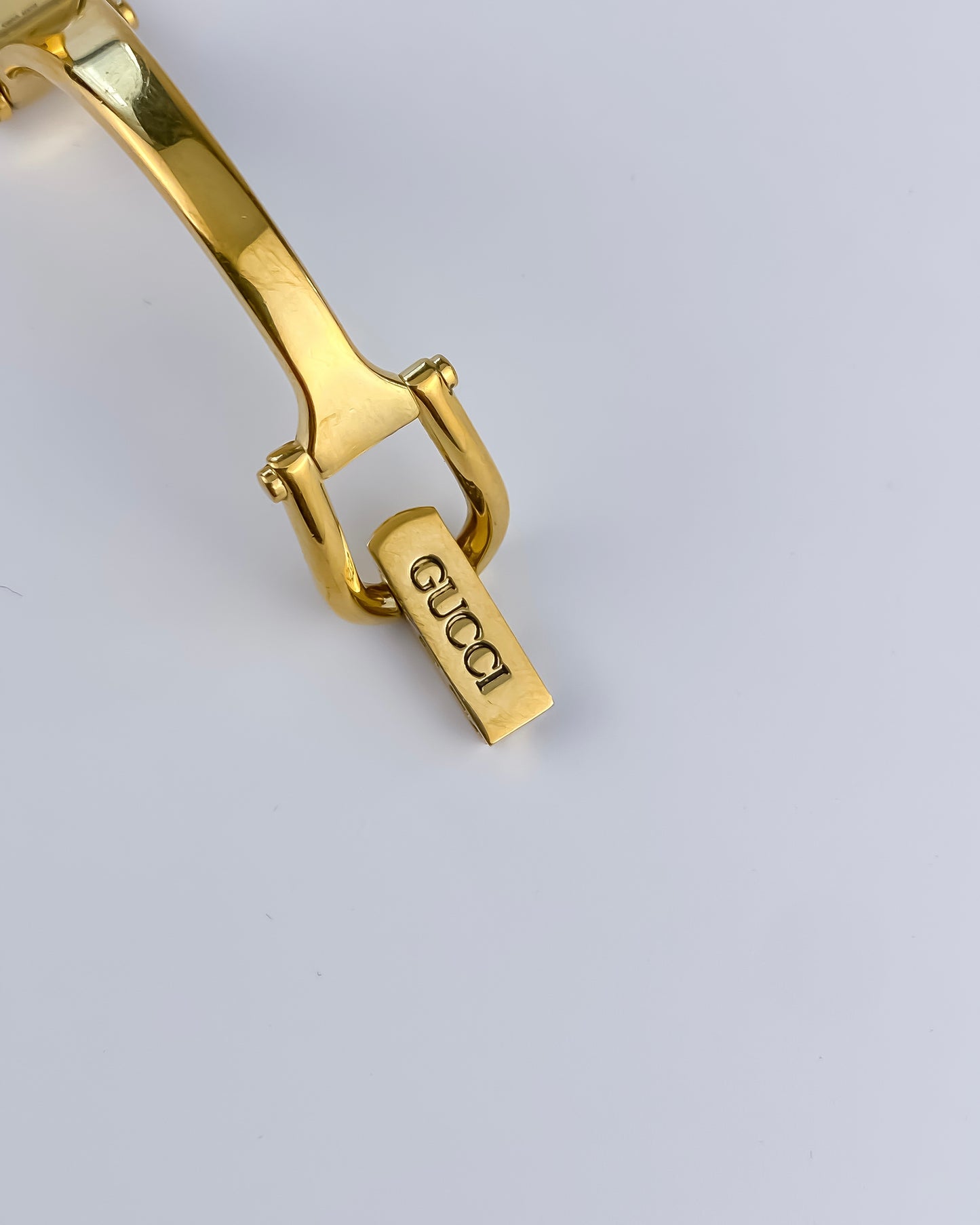 Gucci Vintage Gold Watch Champagne Dial