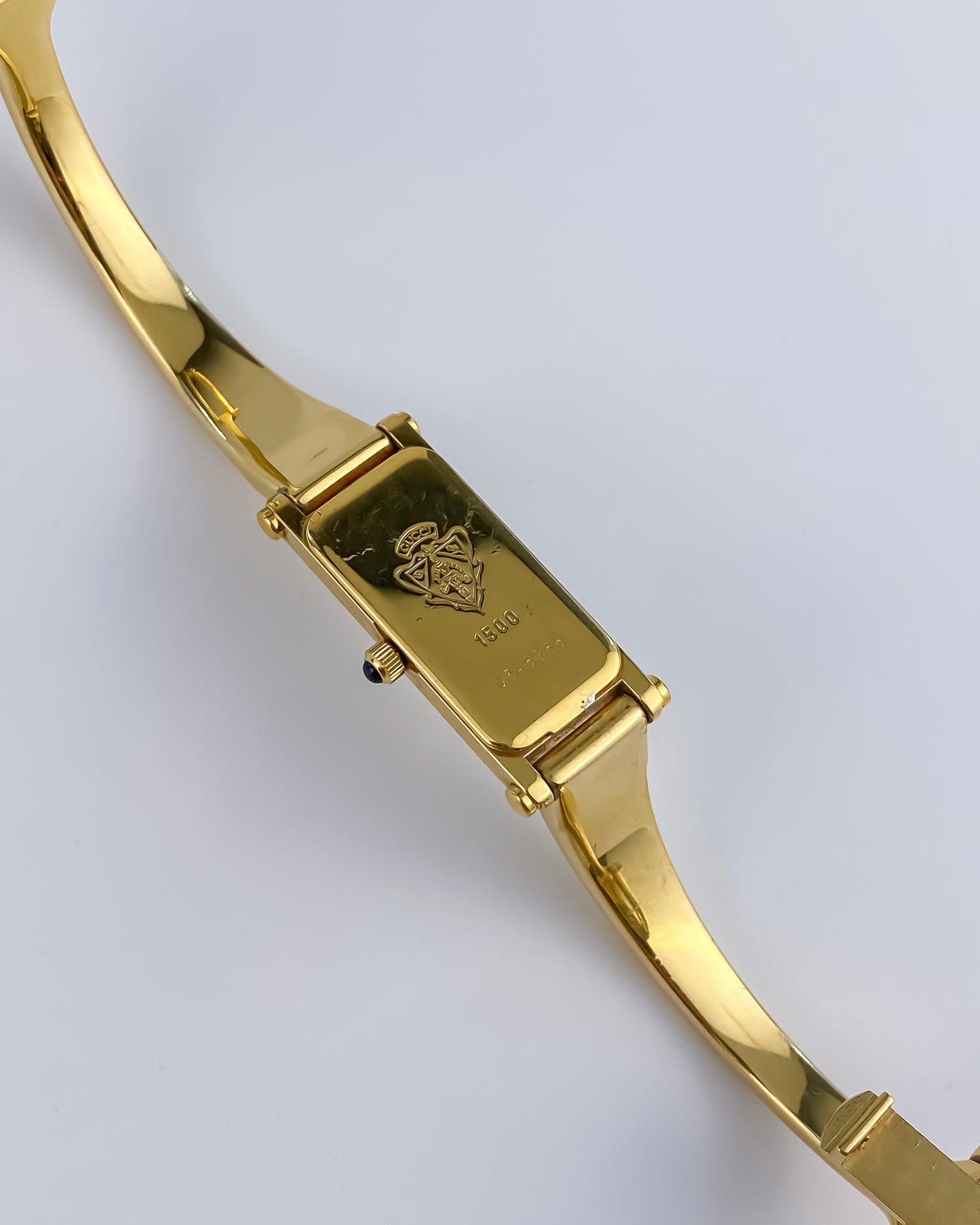 Gucci Vintage Gold Watch Champagne Dial