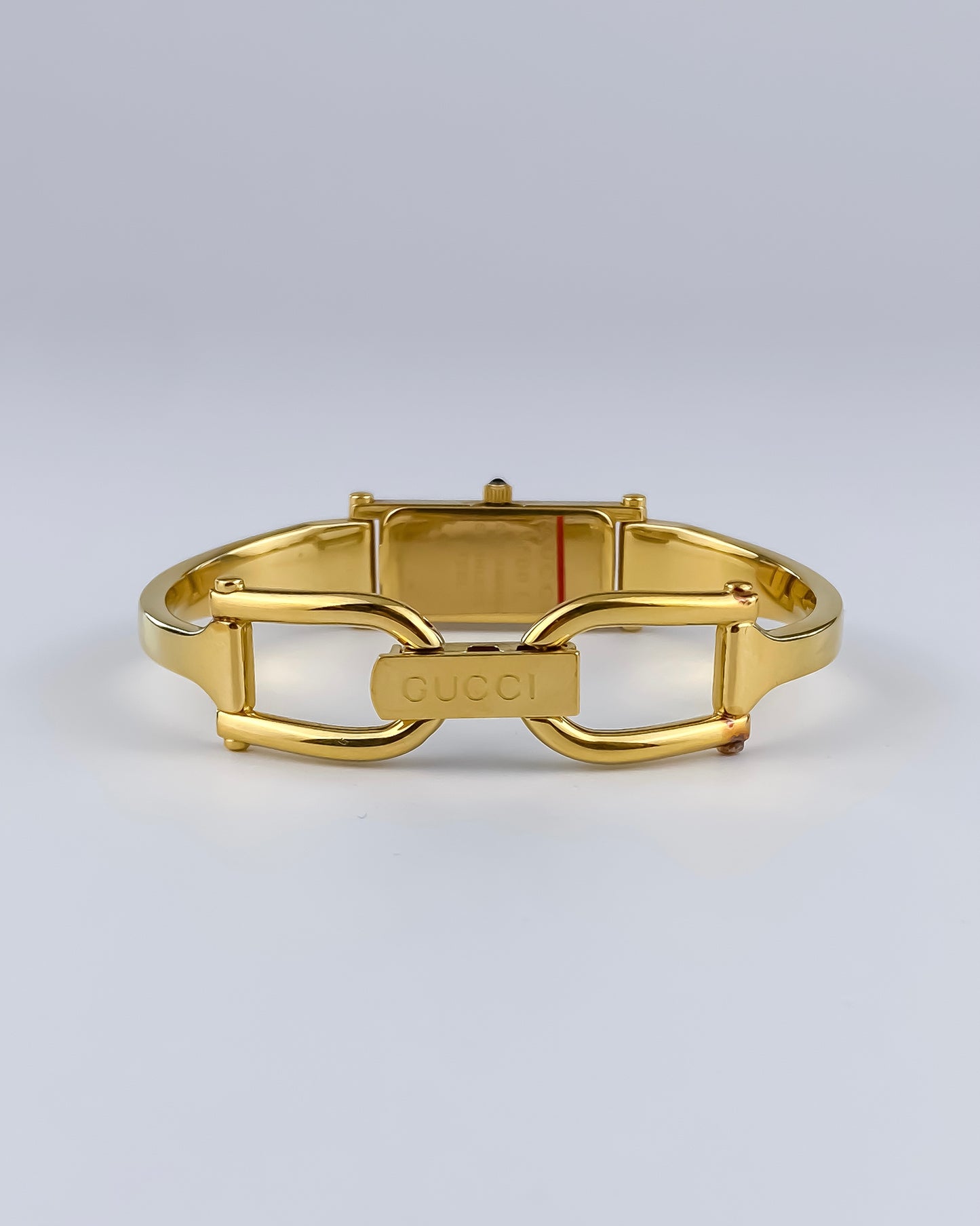 Gucci Vintage Watch Gold 1500L Black Dial