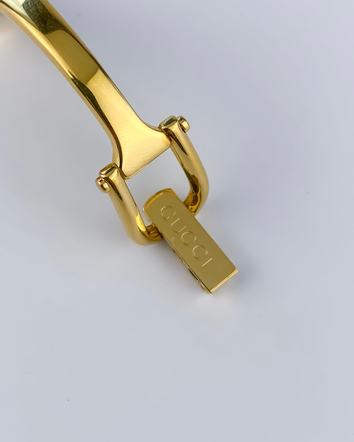 Gucci Vintage Watch Gold 1500L Black Dial