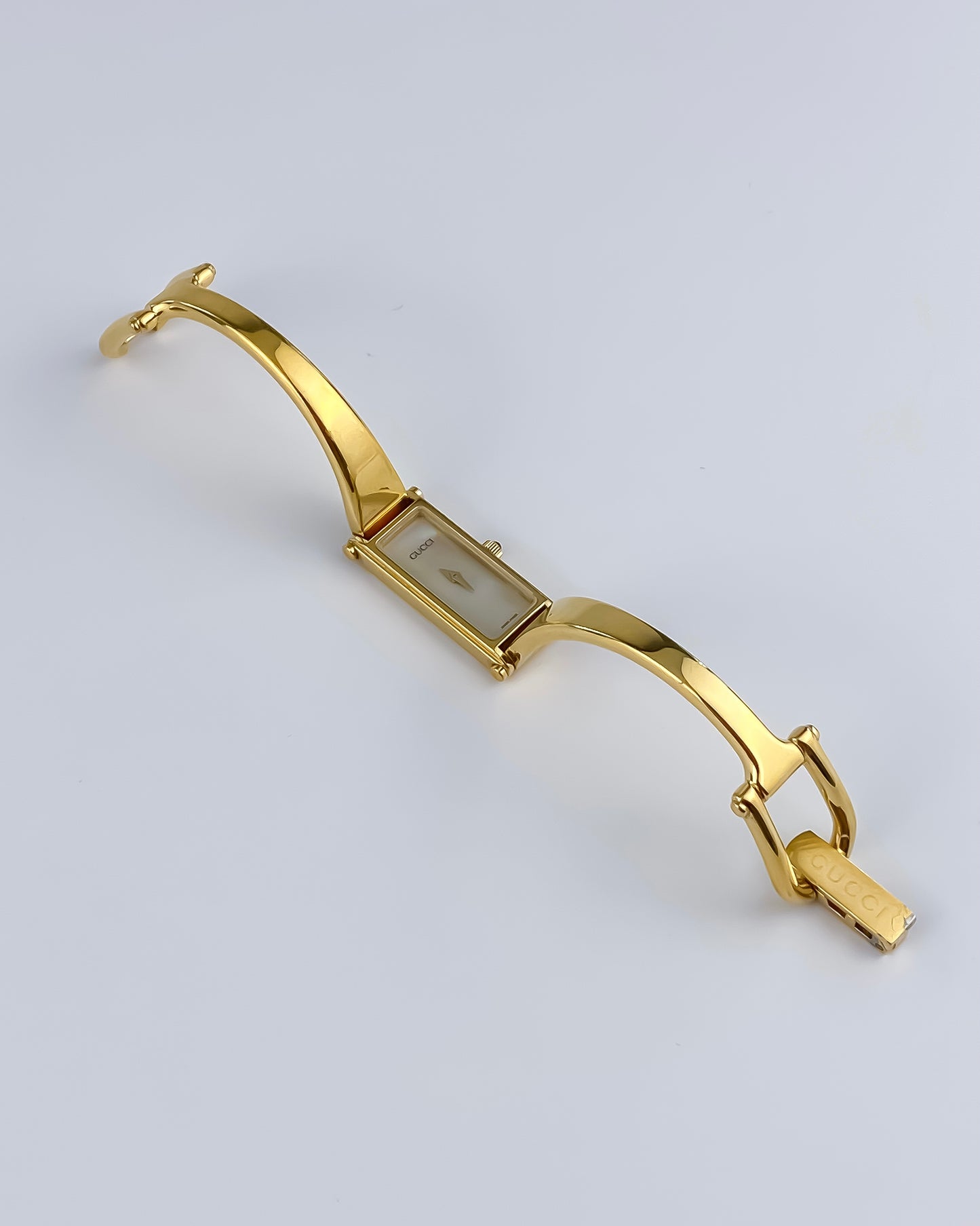 Gucci Vintage Watch Gold 1500L Shell Dial