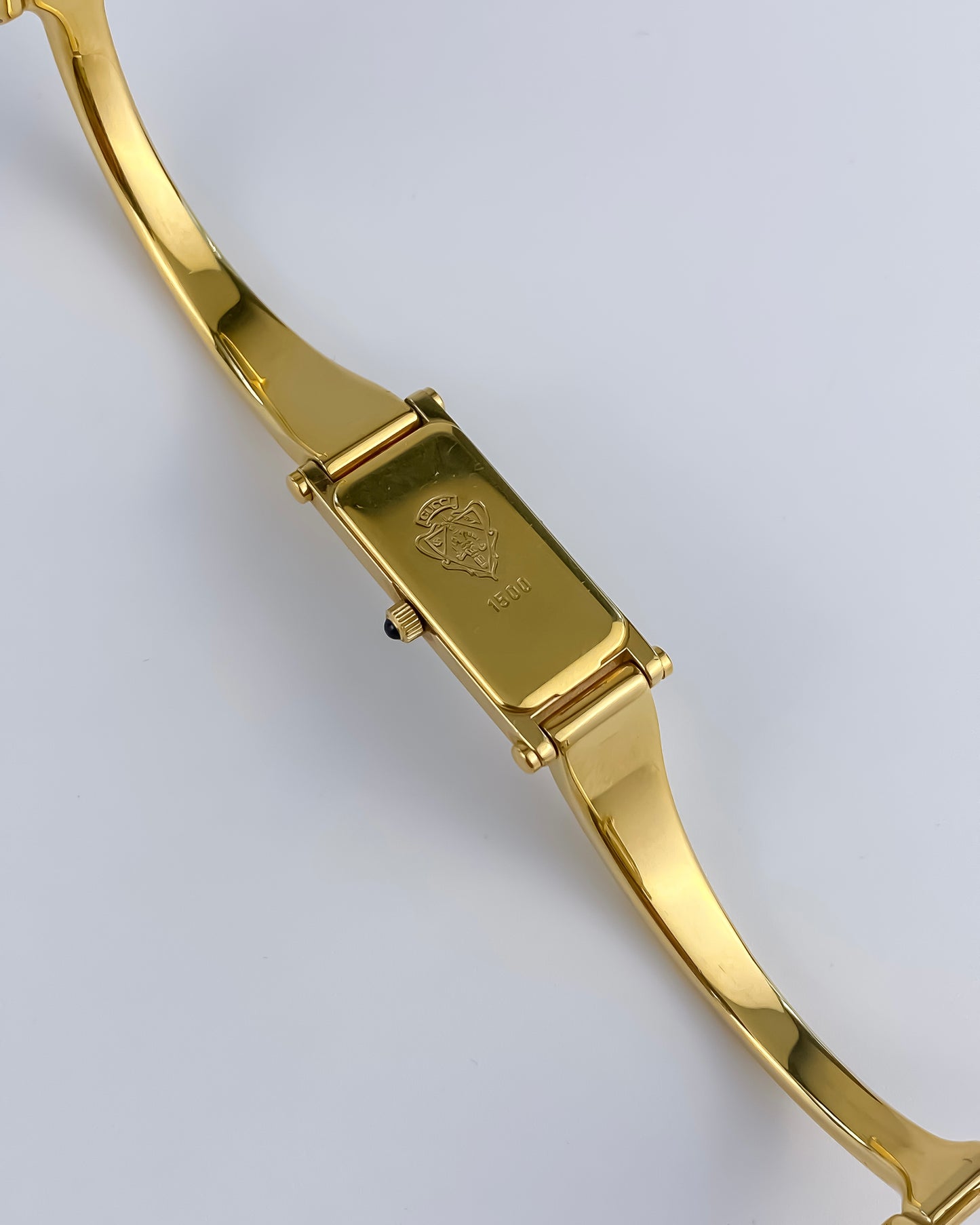 Gucci Vintage Watch Gold 1500L Shell Dial