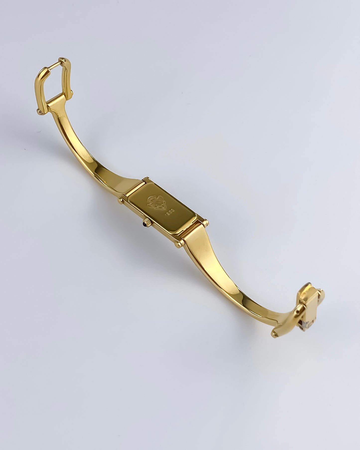 Gucci Vintage Watch Gold 1500L Shell Dial