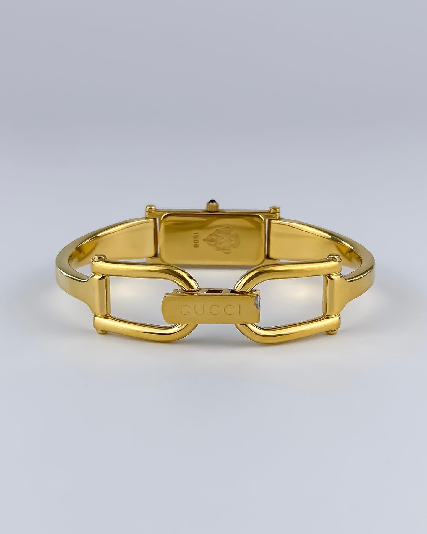 Gucci Vintage Watch Gold 1500L Shell Dial