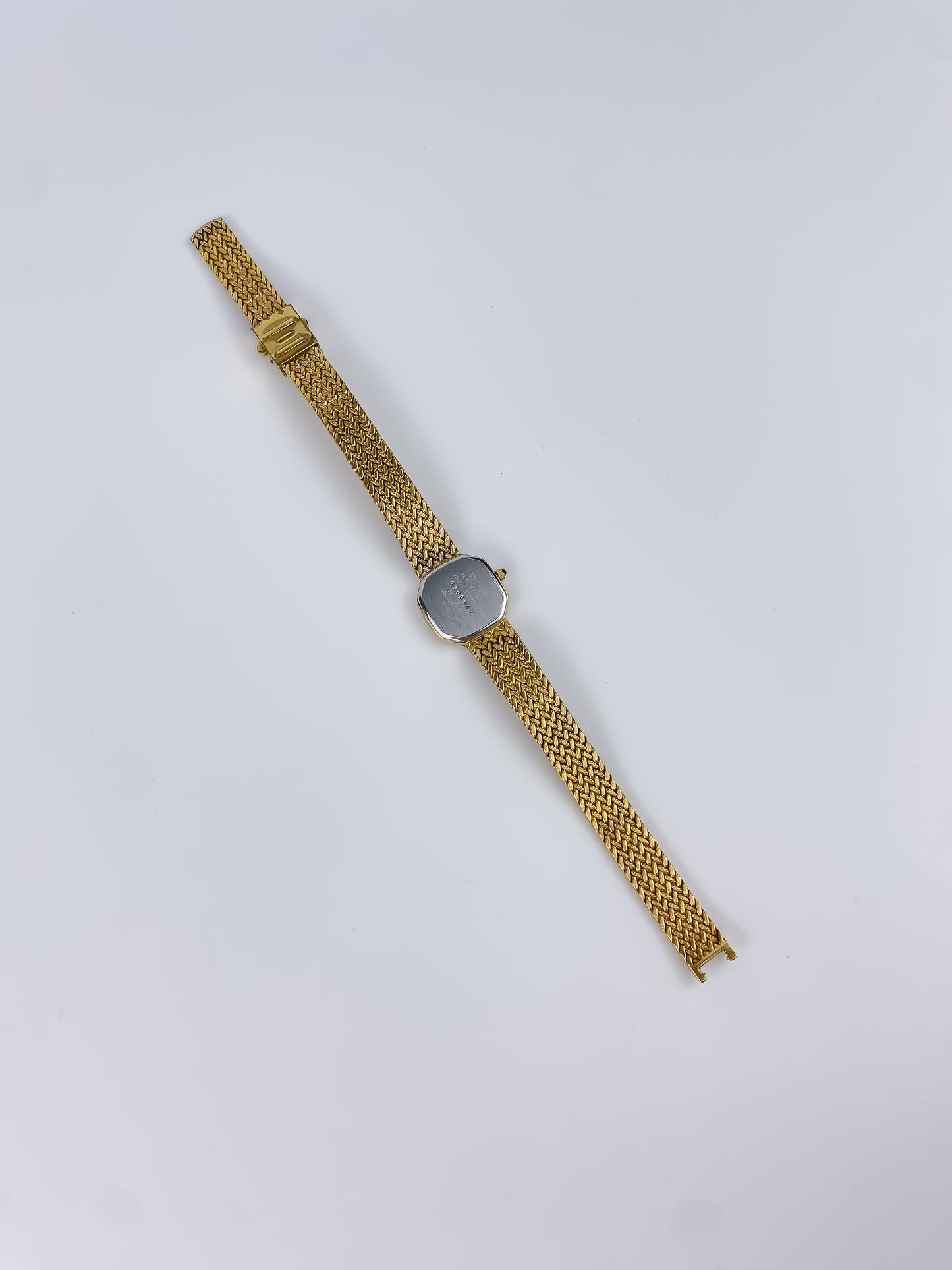 Citizen Vintage Gold Watch Cocktail 80s Milanese Bracelet