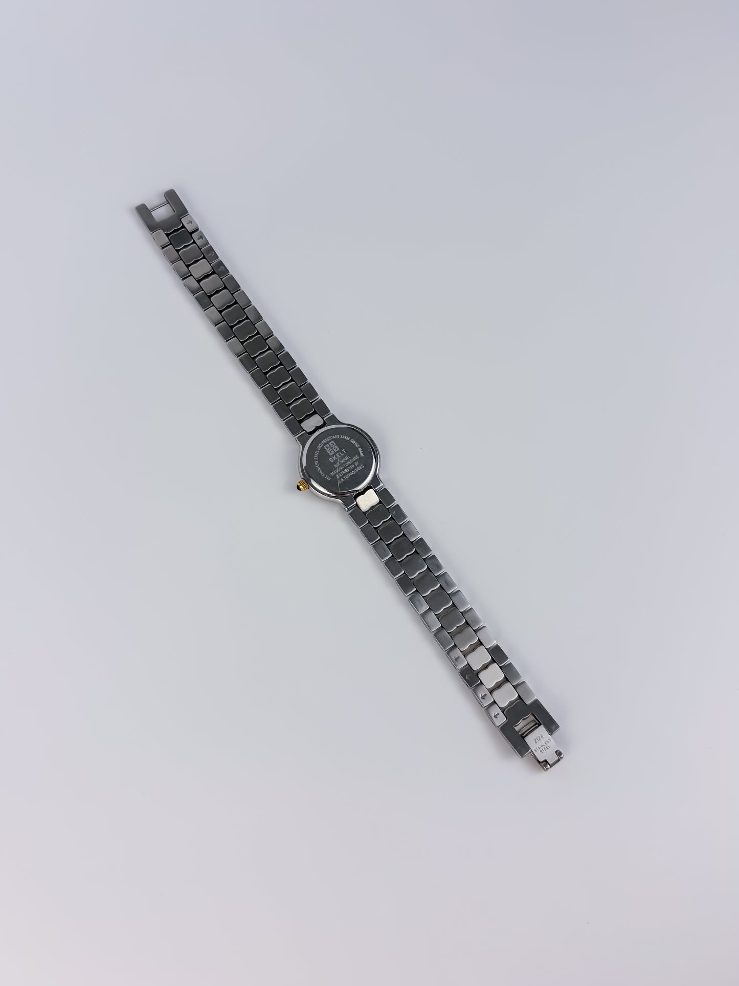 Givenchy Round Date Dial Vintage Watch Duo Tone