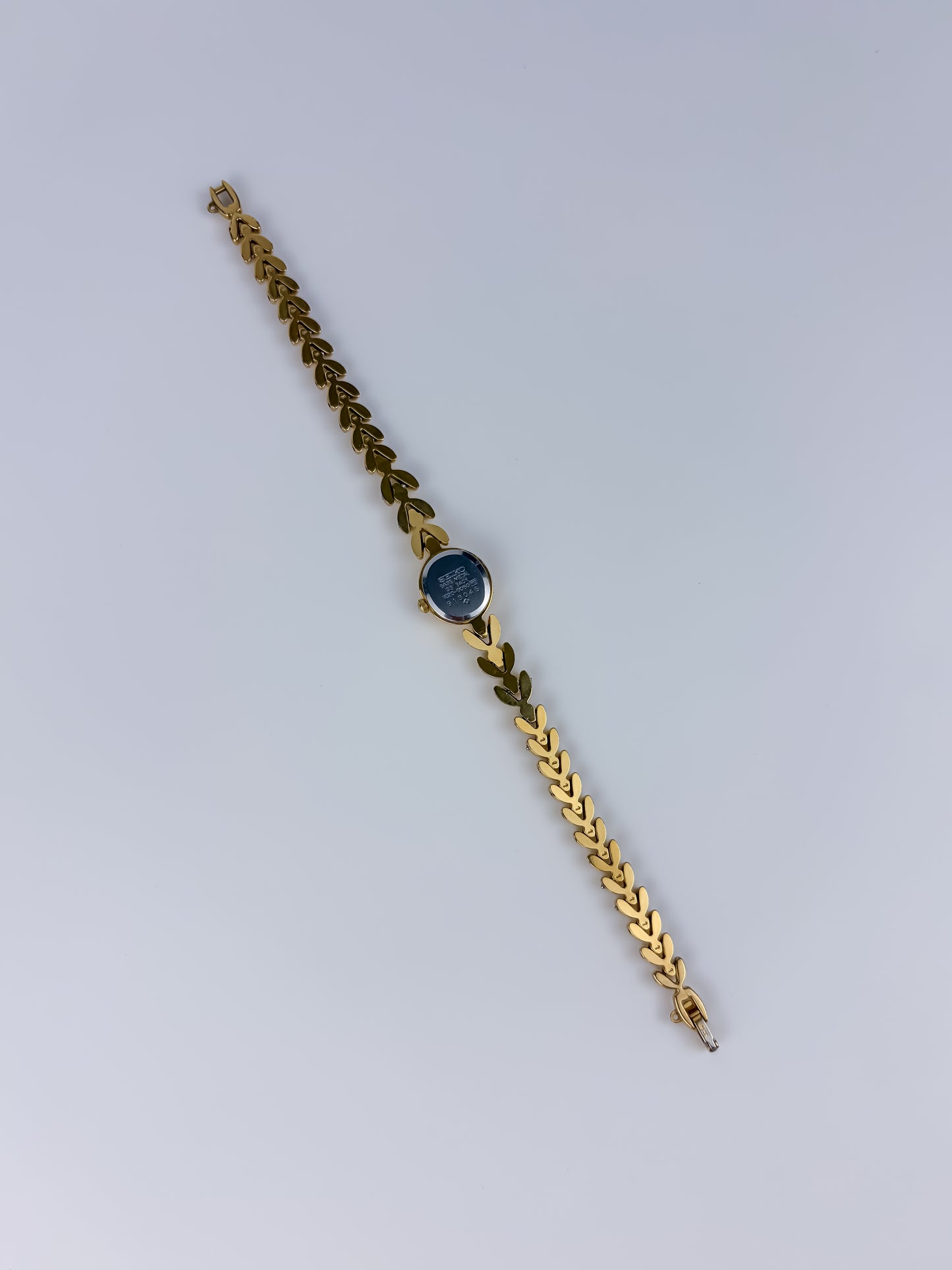 Rare Seiko Diamonds Jewelry Vintage Watch Gold Plated