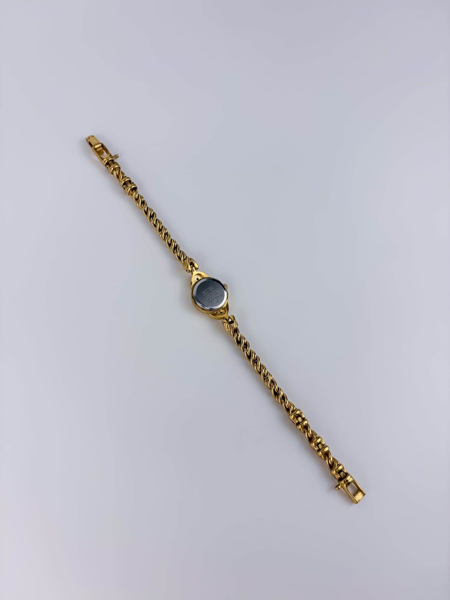 Seiko Jewelry Ruby Vintage Watch Gold Plated Rope