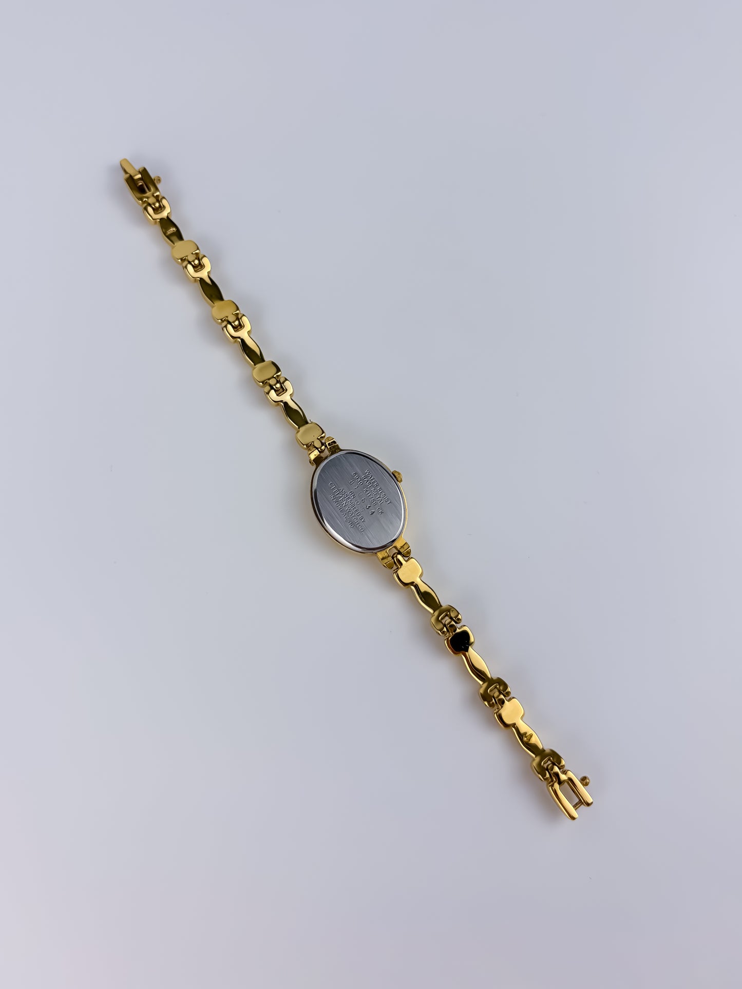 Citizen Fill Gold Vintage Watch Ornate Link Bracelet