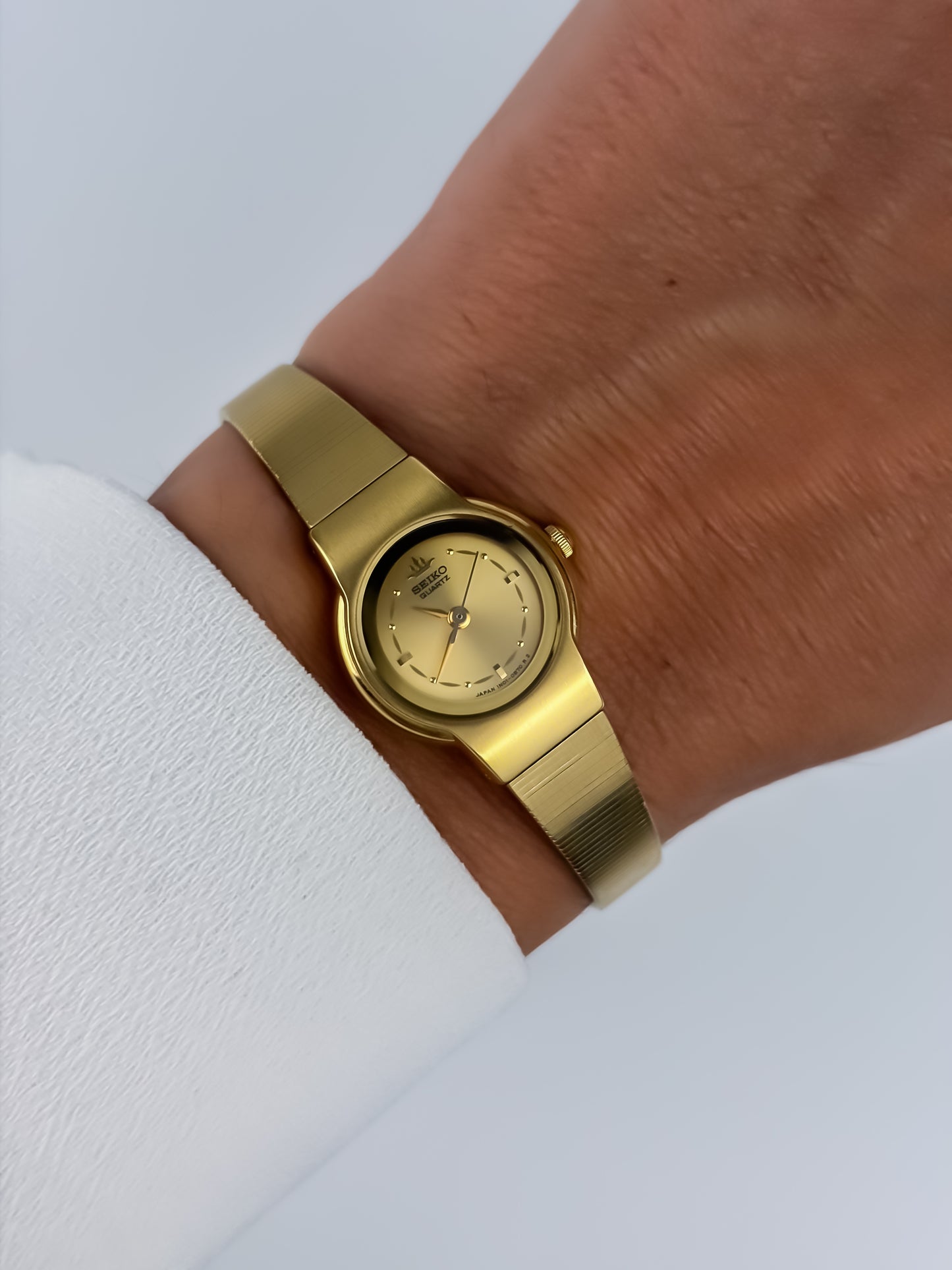 Seiko Gold Cocktail Vintage Watch Sunburst Dial