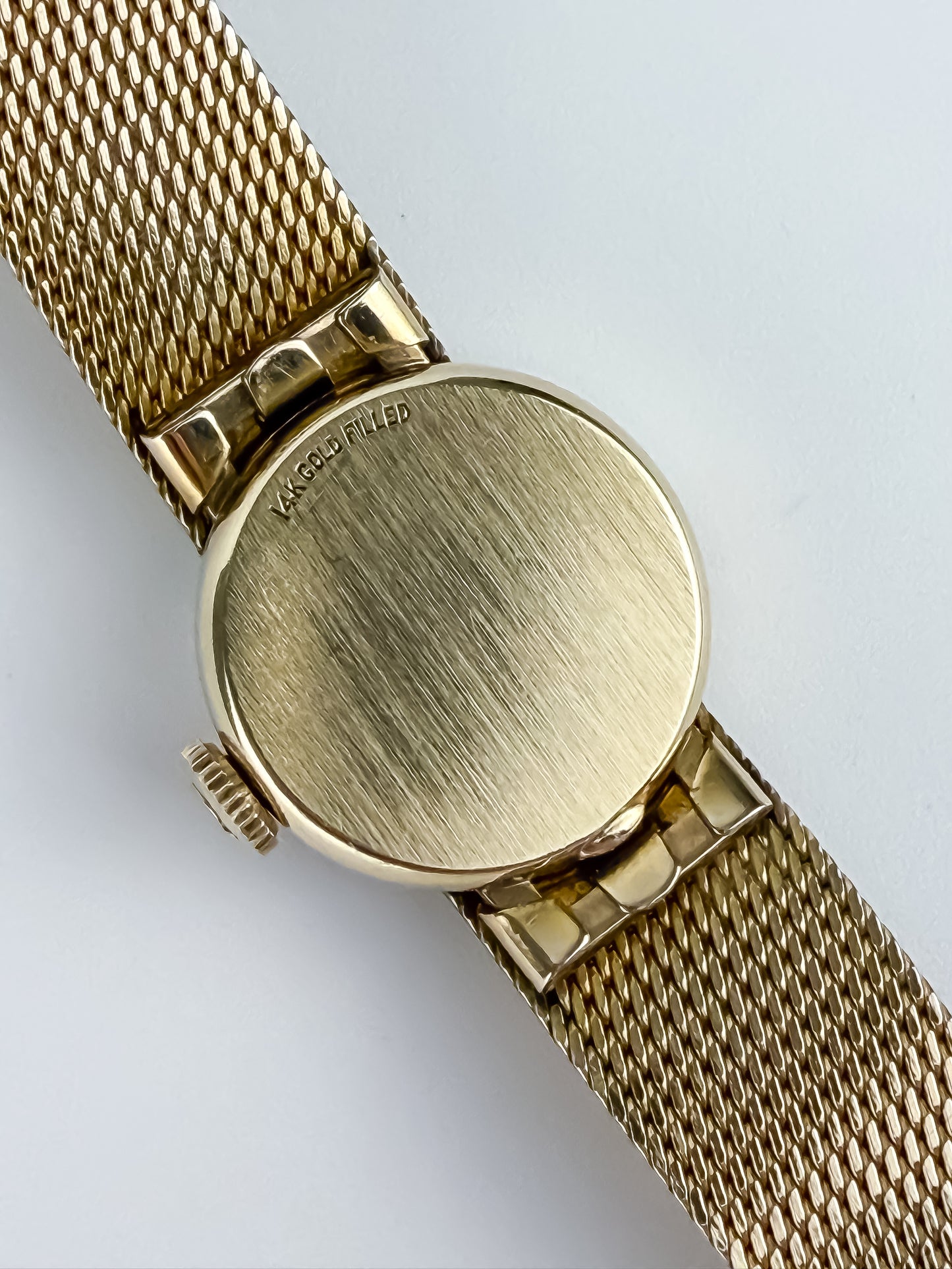 Omega Vintage Ladies Mechanical Watch 14K Gold