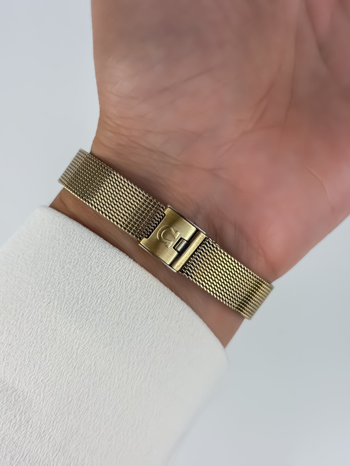 Omega Vintage Ladies Mechanical Watch 14K Gold