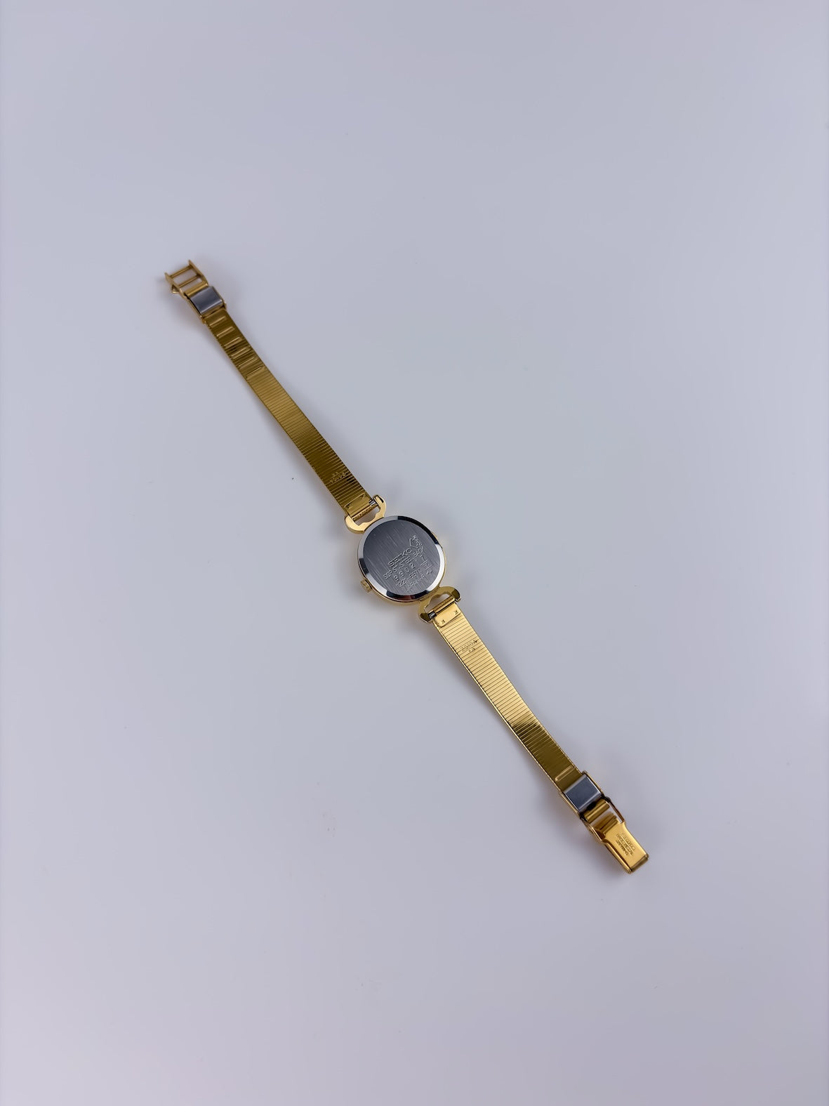 Rare Seiko Vintage Gold Cocktail Watch Textured Bracelet
