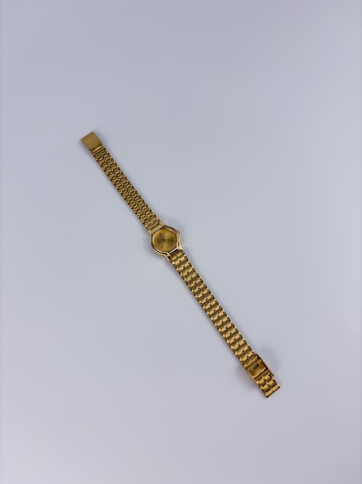 Seiko Vintage Gold Cocktail Watch Oyster Style