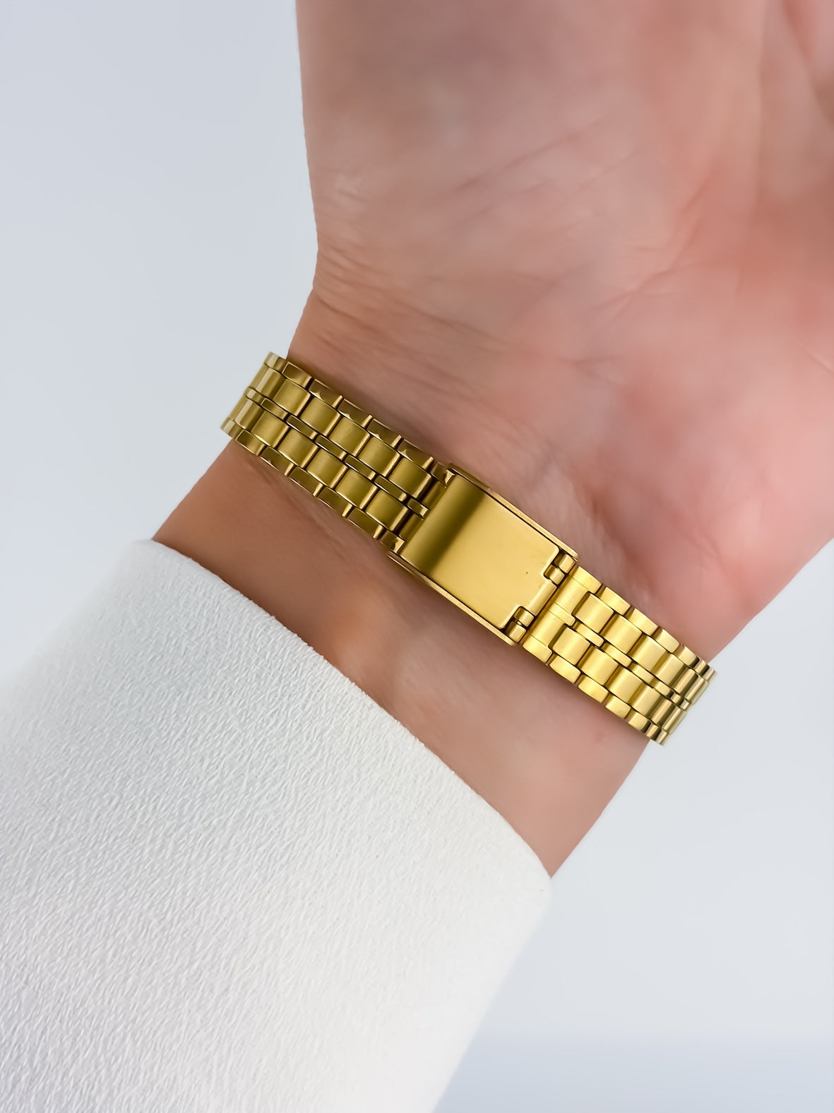 Seiko Vintage Gold Cocktail Watch Oyster Style