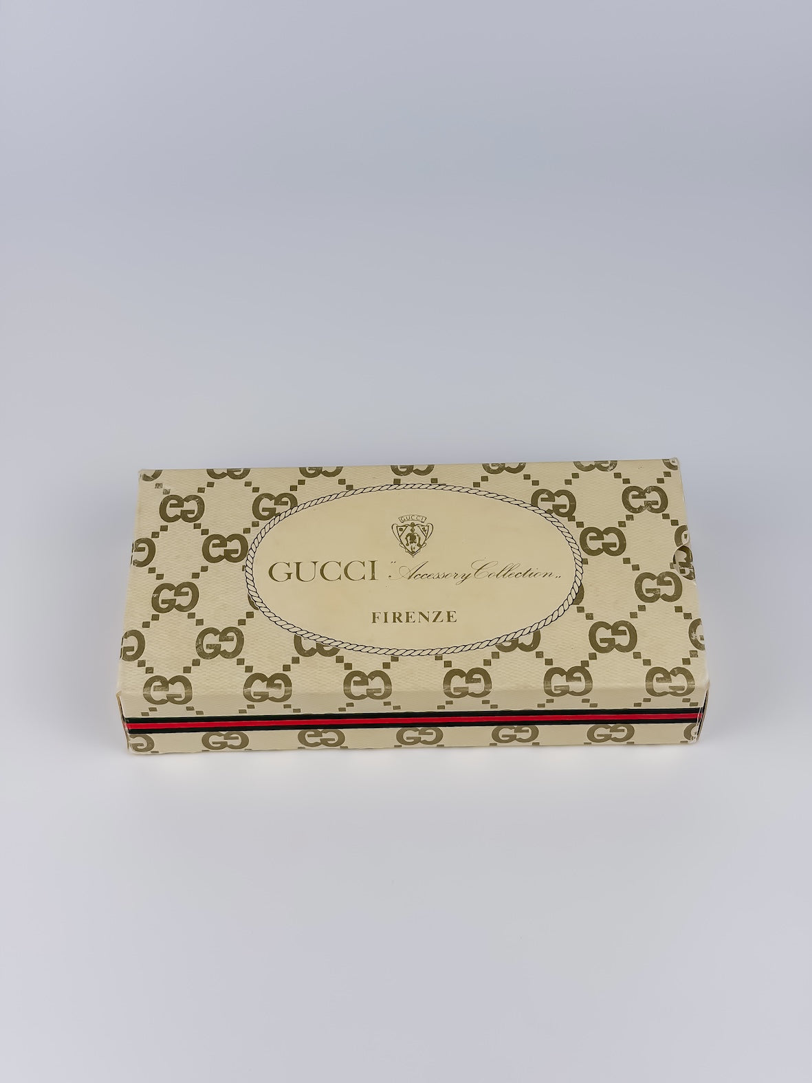 Very Rare Gucci Vintage Gold Bezels Watch Firenze Edition Full Set