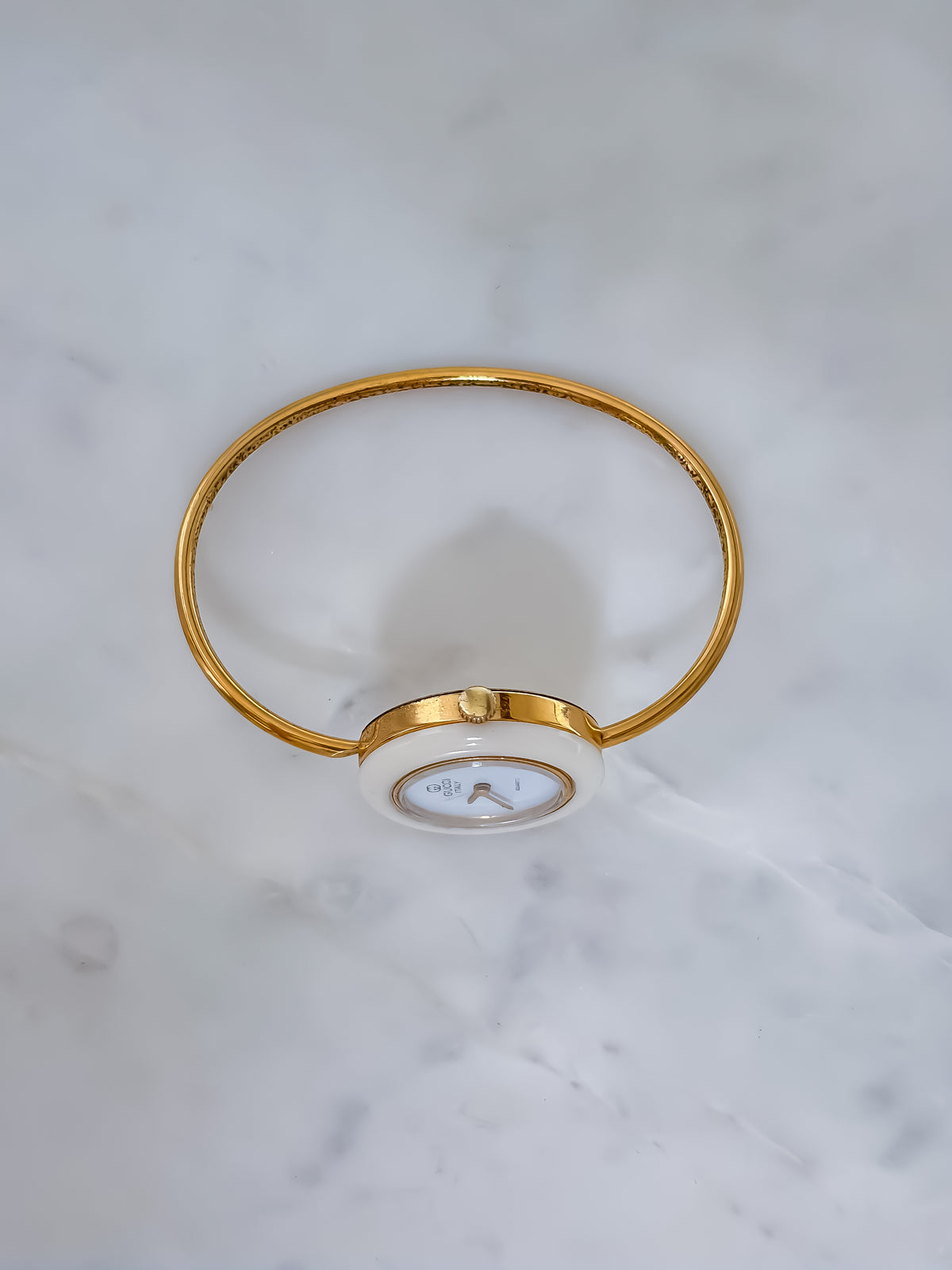 Gucci Vintage Watch Bangle 4 Bezels Set