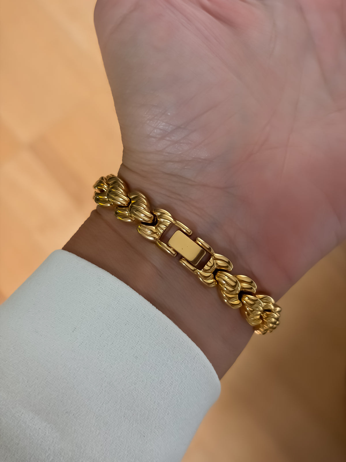 Seiko Vintage Gold Cocktail Watch Braid Bracelet Box