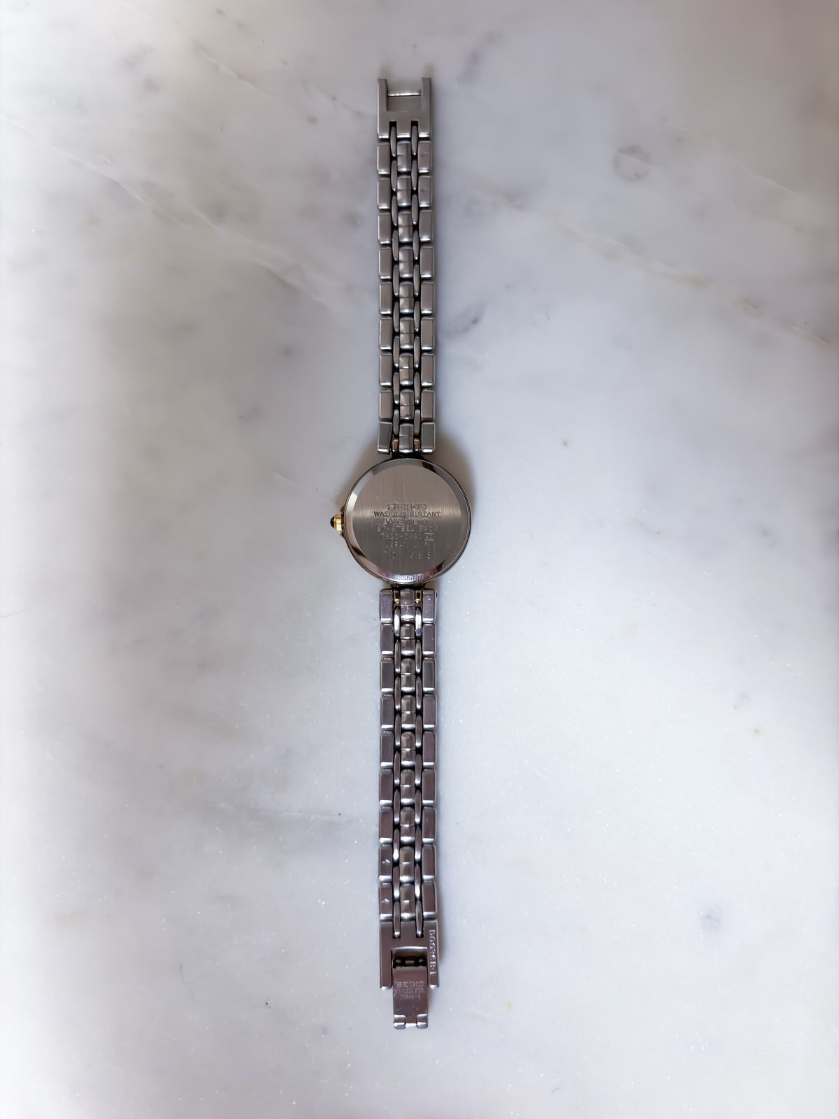 Seiko Exceline Vintage Duo Tone Round Cocktail Watch