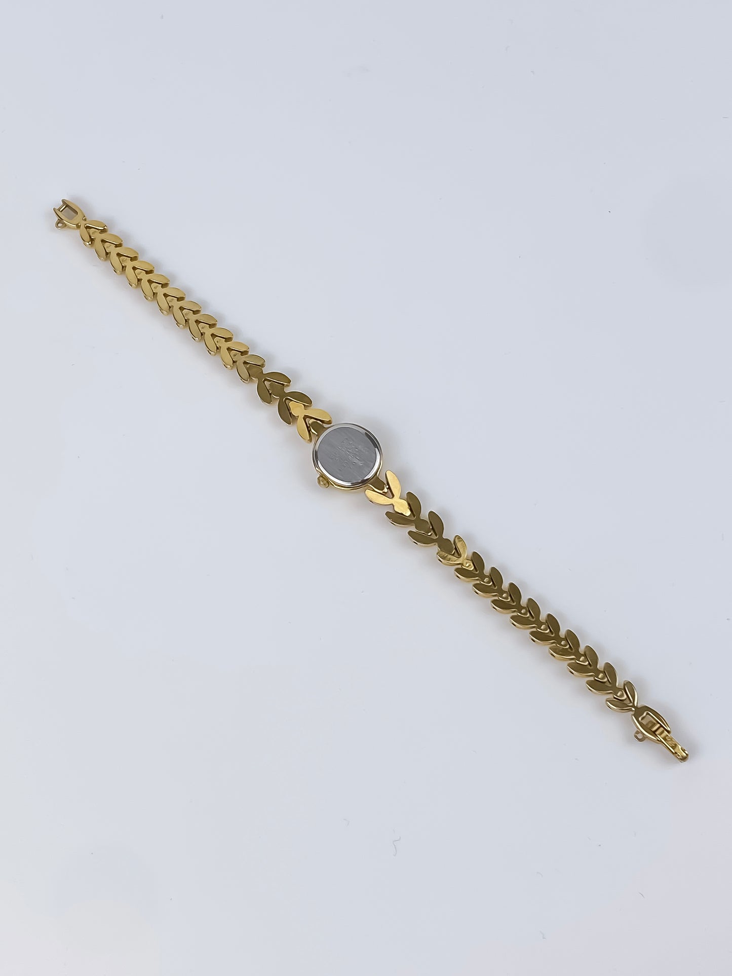 Rare Seiko Vintage Watch Rubies and Gold Plated Bracelet