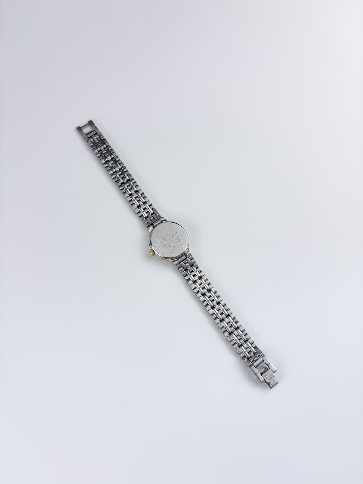 Seiko Vintage Duo Tone Watch Date Dial