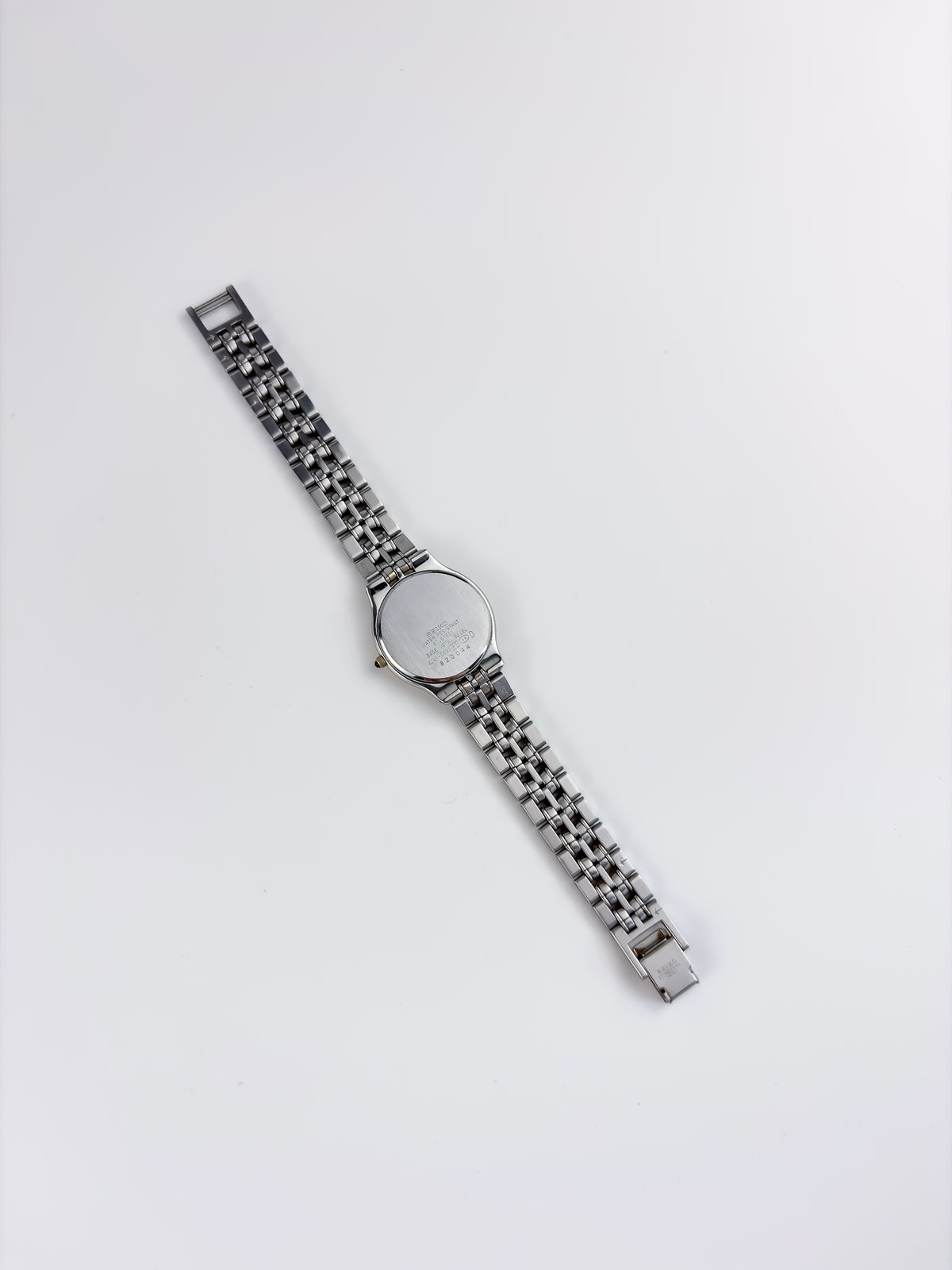 Seiko Exceline Vintage Duo Tone Watch Round Dial