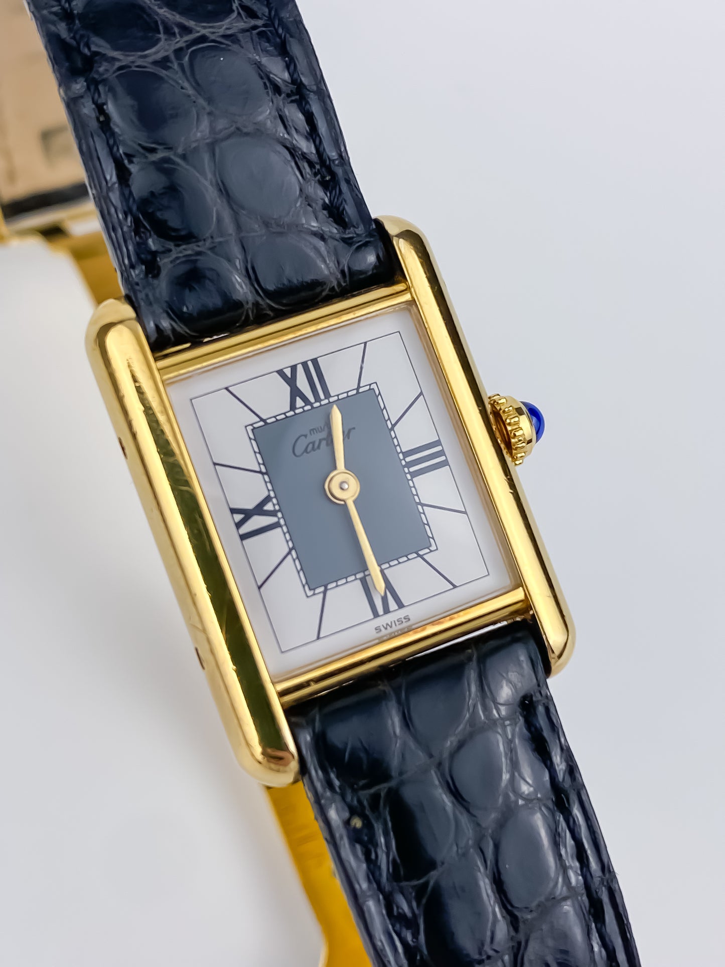 Cartier Tank Must Vermeil Vintage Watch