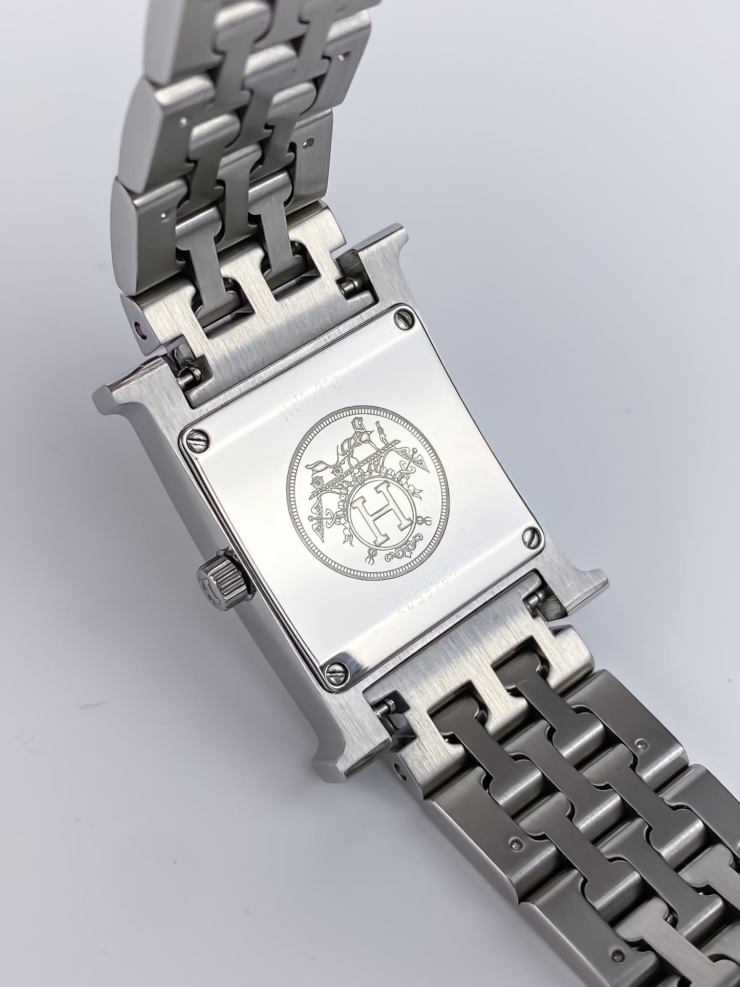 Hermès Heure H Silver Vintage Watch Box Set