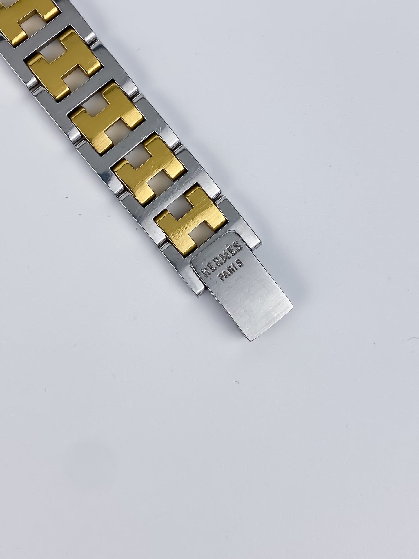 Hermès Clipper Duo Tone Vintage Watch Box Set