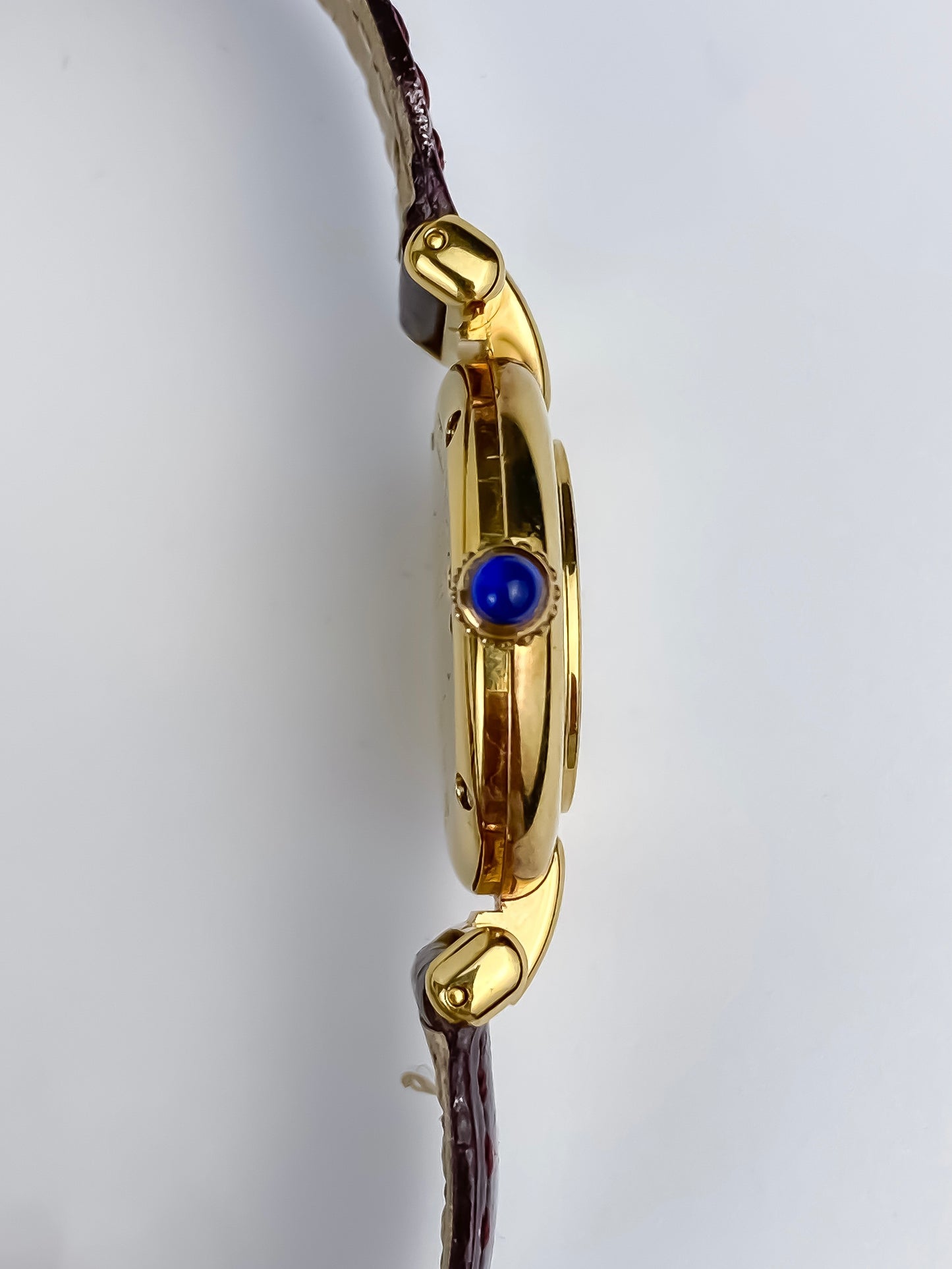 Cartier Must Colisée Vermeil Vintage Watch White Roman Numeral Dial