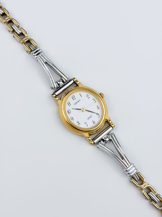 Seiko Spirit Vintage Duo Tone Cocktail Watch