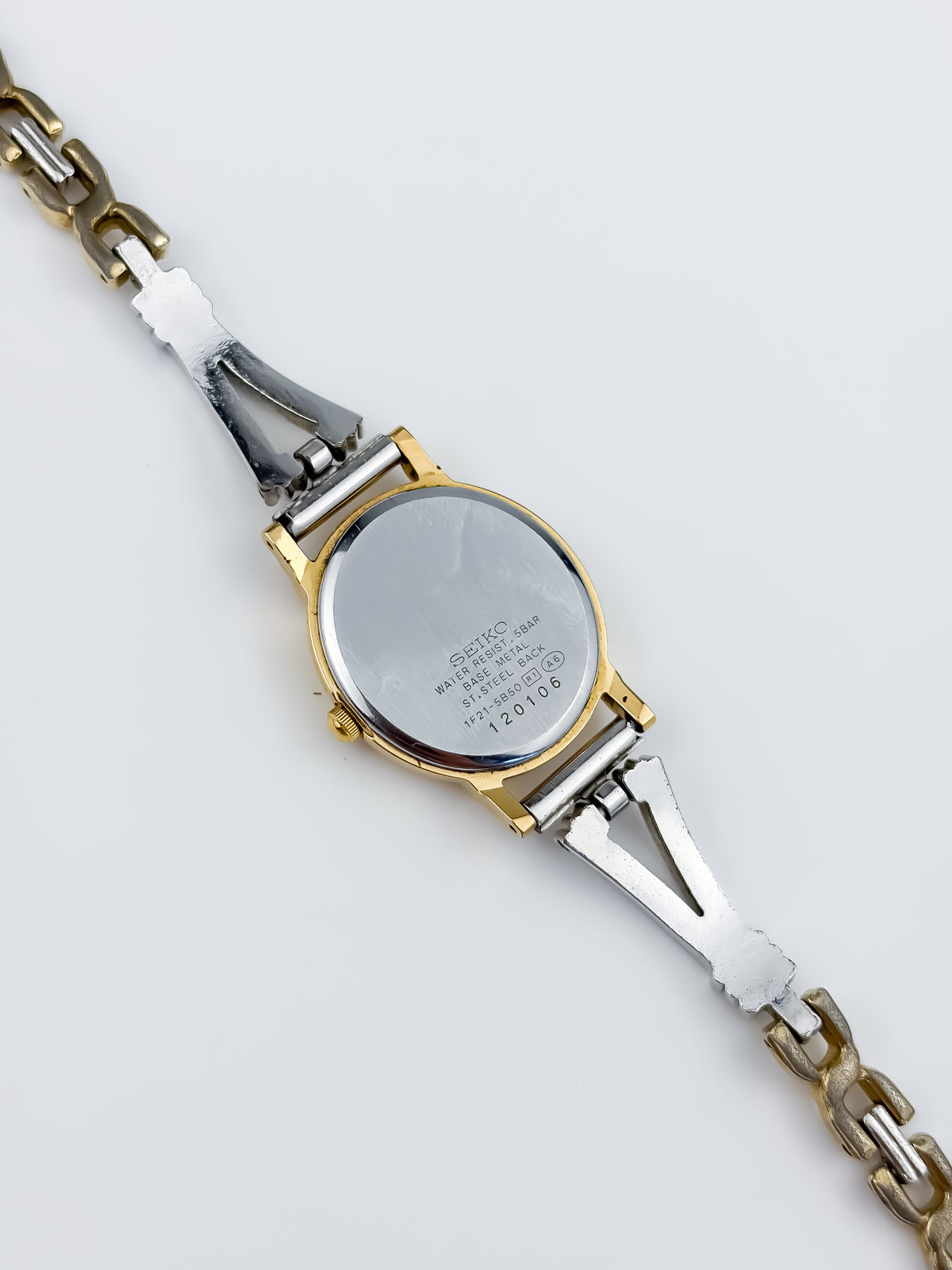 Seiko Spirit Vintage Duo Tone Cocktail Watch