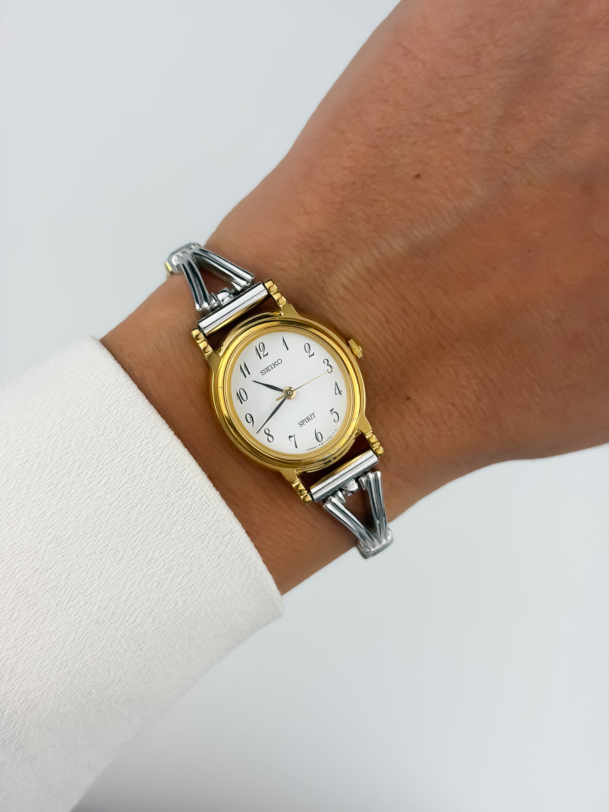 Seiko Spirit Vintage Duo Tone Cocktail Watch