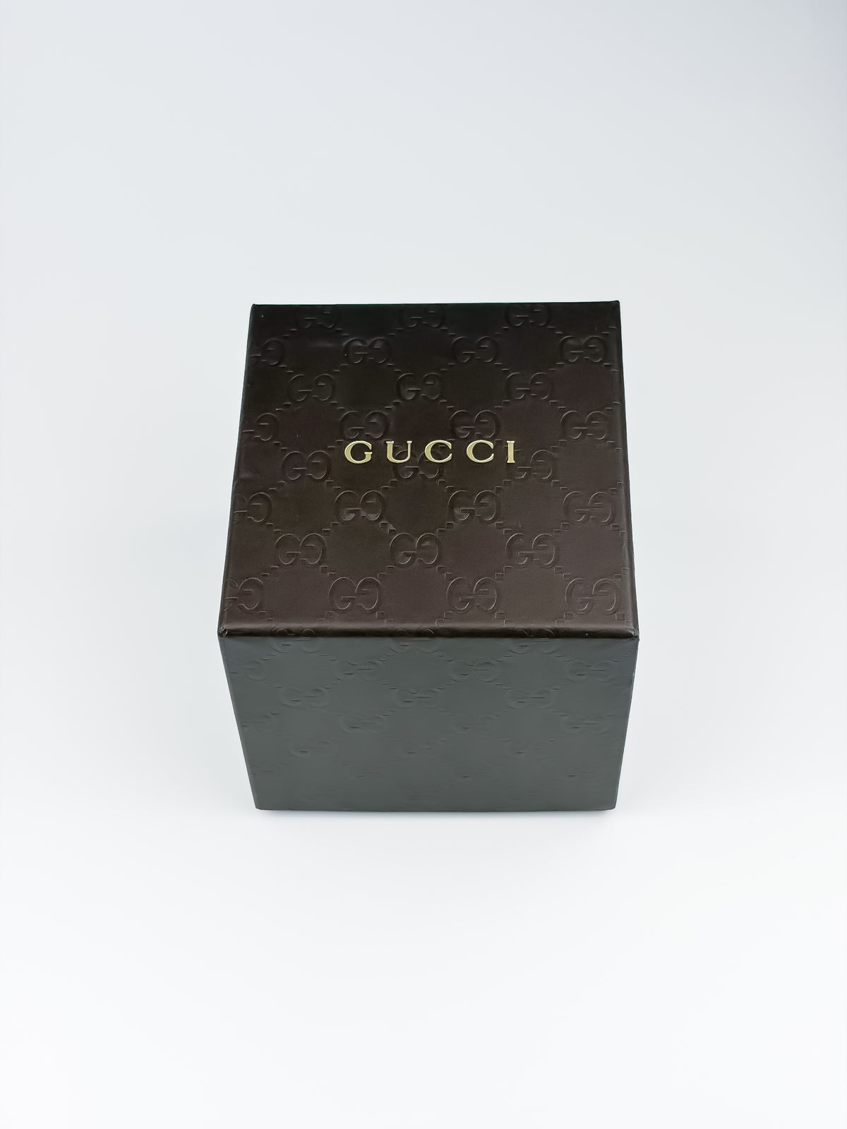 Rare Gucci Bamboo Vintage Gold Watch with Box