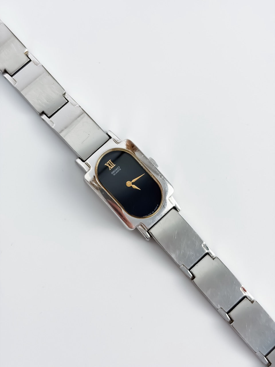 Seiko Exceline Vintage Duo Tone Round Cocktail Watch